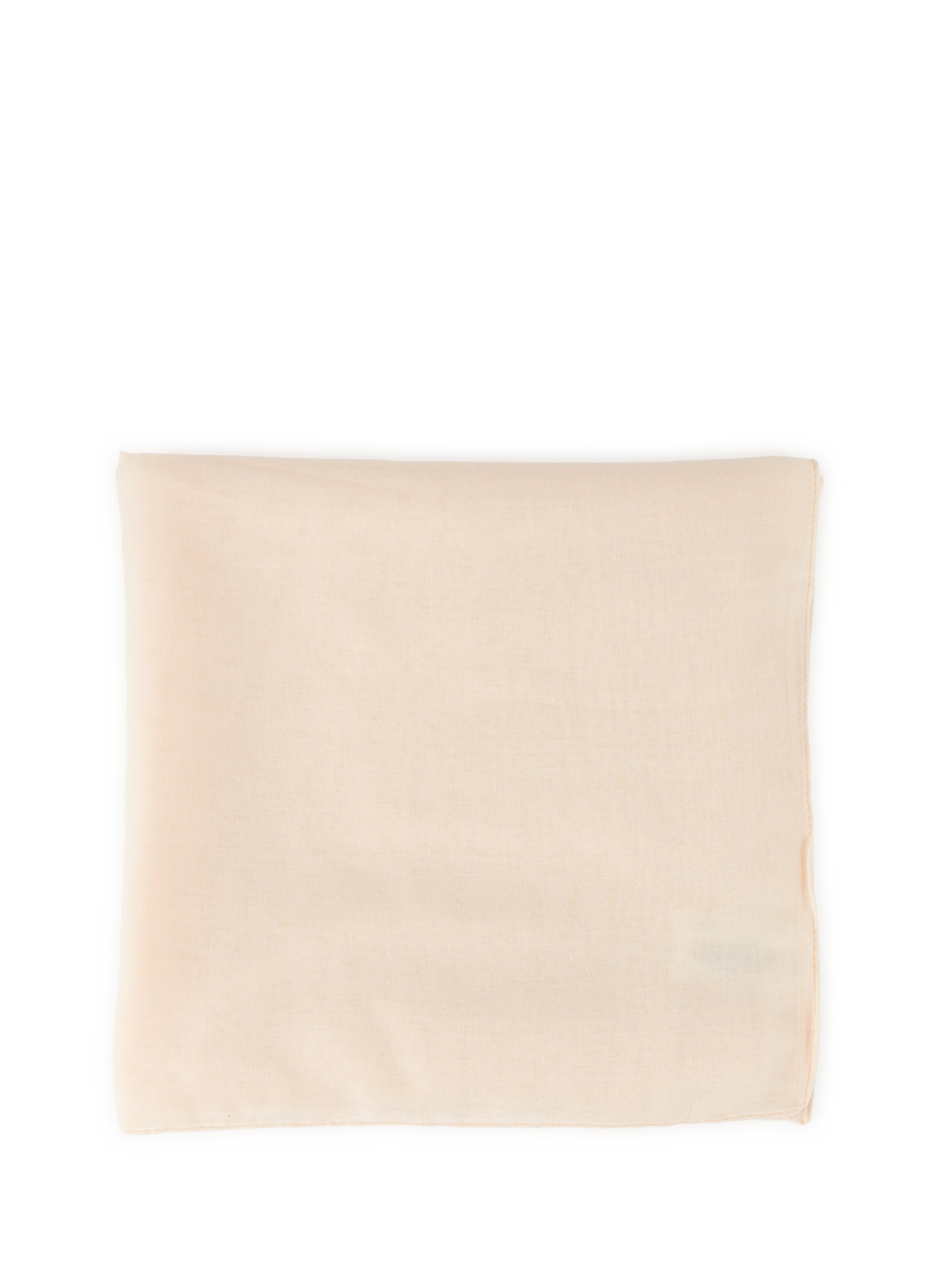 Foulard à bords roulottés AU PRINTEMPS PARIS Beige