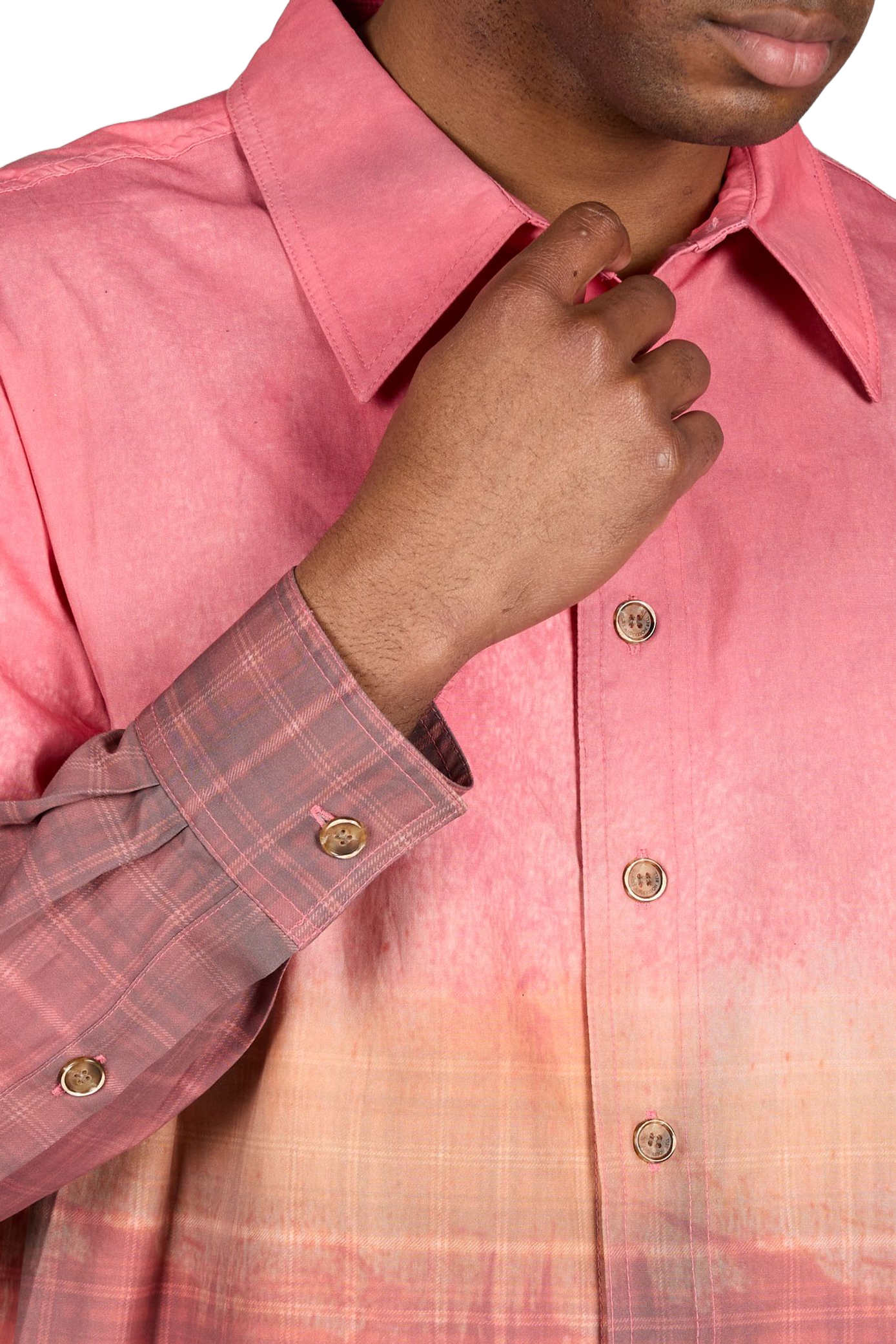 Chemise tie an dye en coton ANDERSSON BELL Multicolore