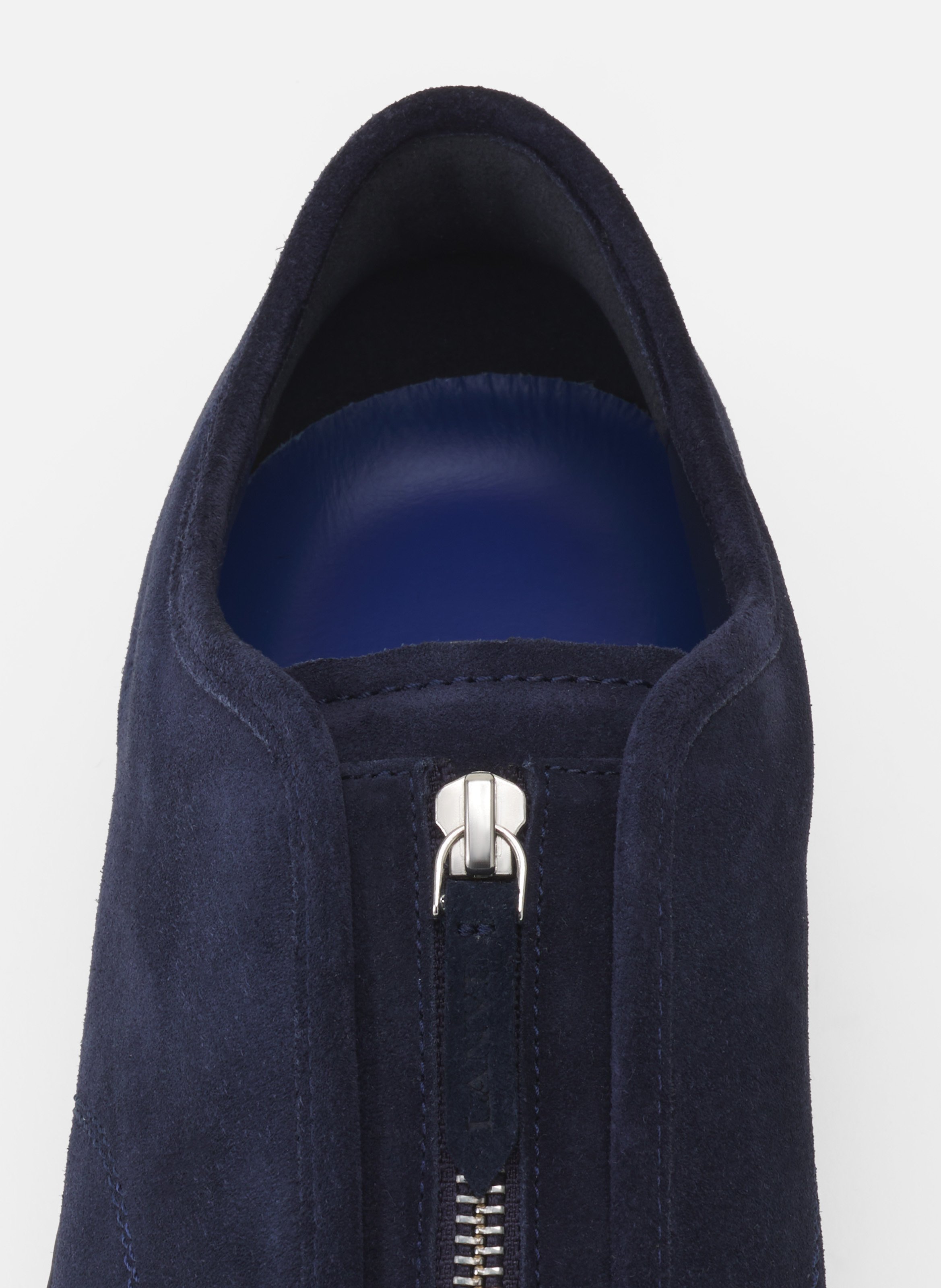 Sneakers dbb1 zip en suede LANVIN Bleu
