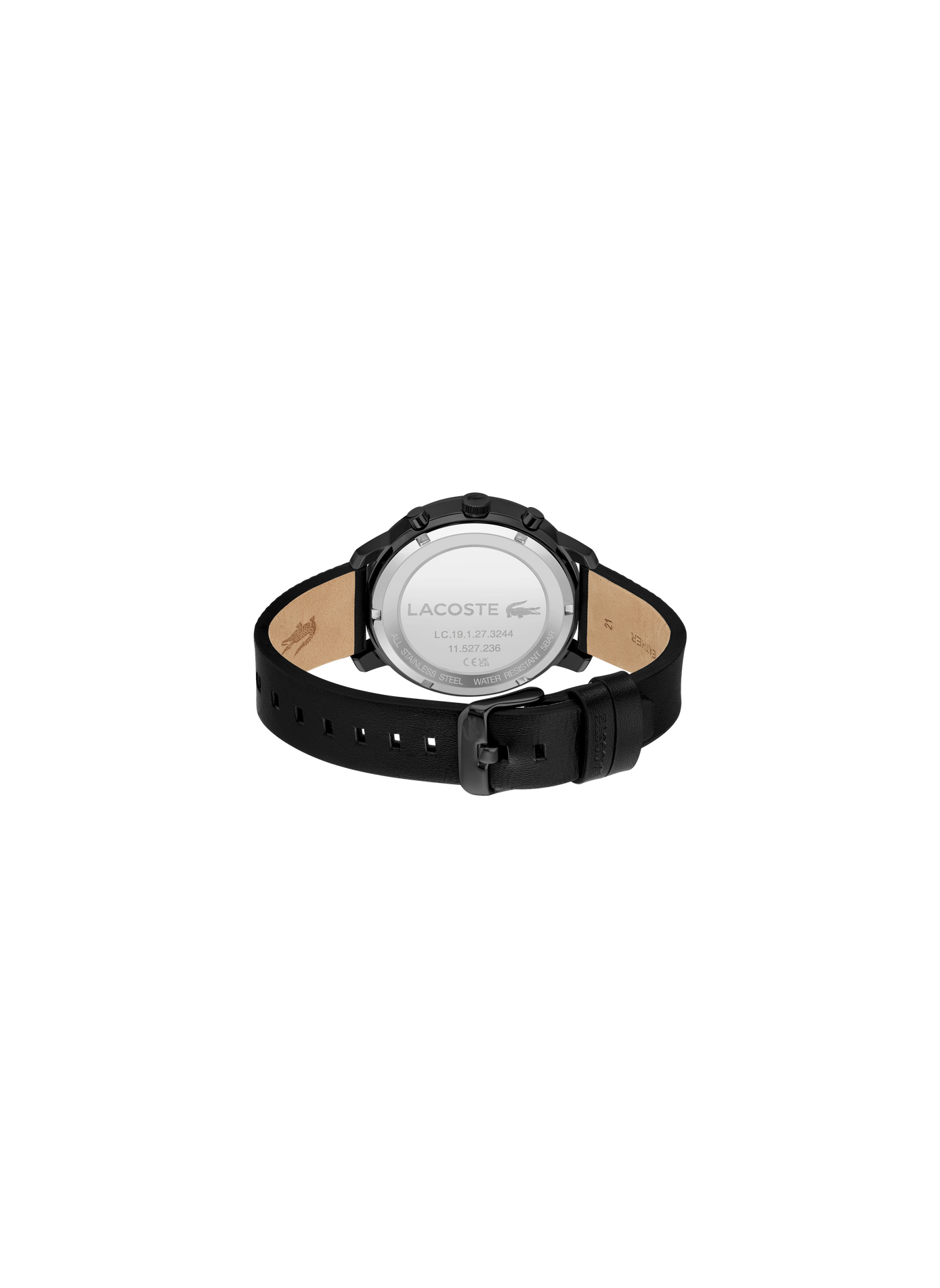 Quartz watch by Replay in leather LACOSTE Black
