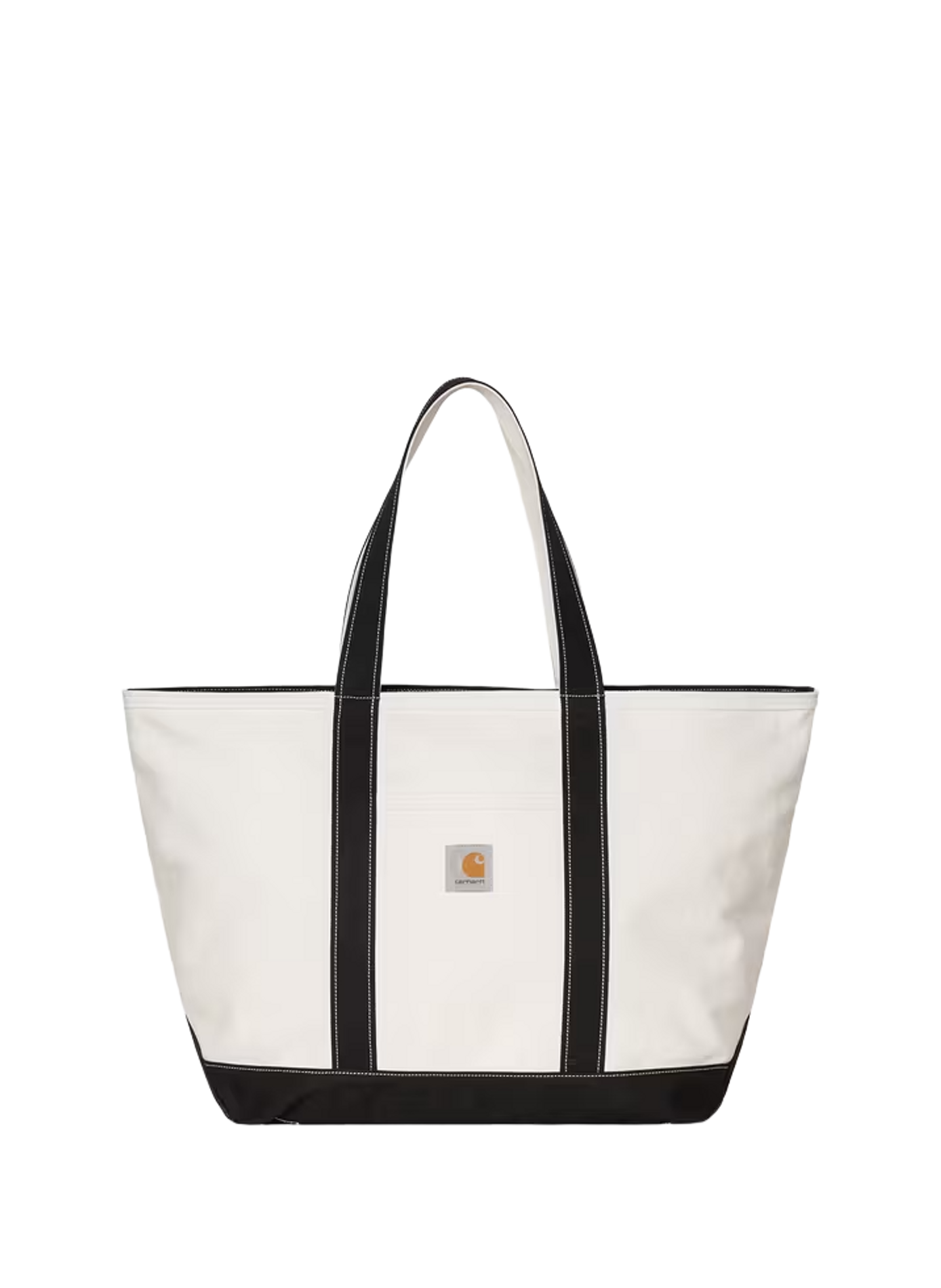 Tote bag with logo in blended cotton CARHARTT WIP Beige