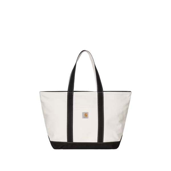 Sac tote bag à logo en coton mélangé Sac tote bag à logo en coton mélangé