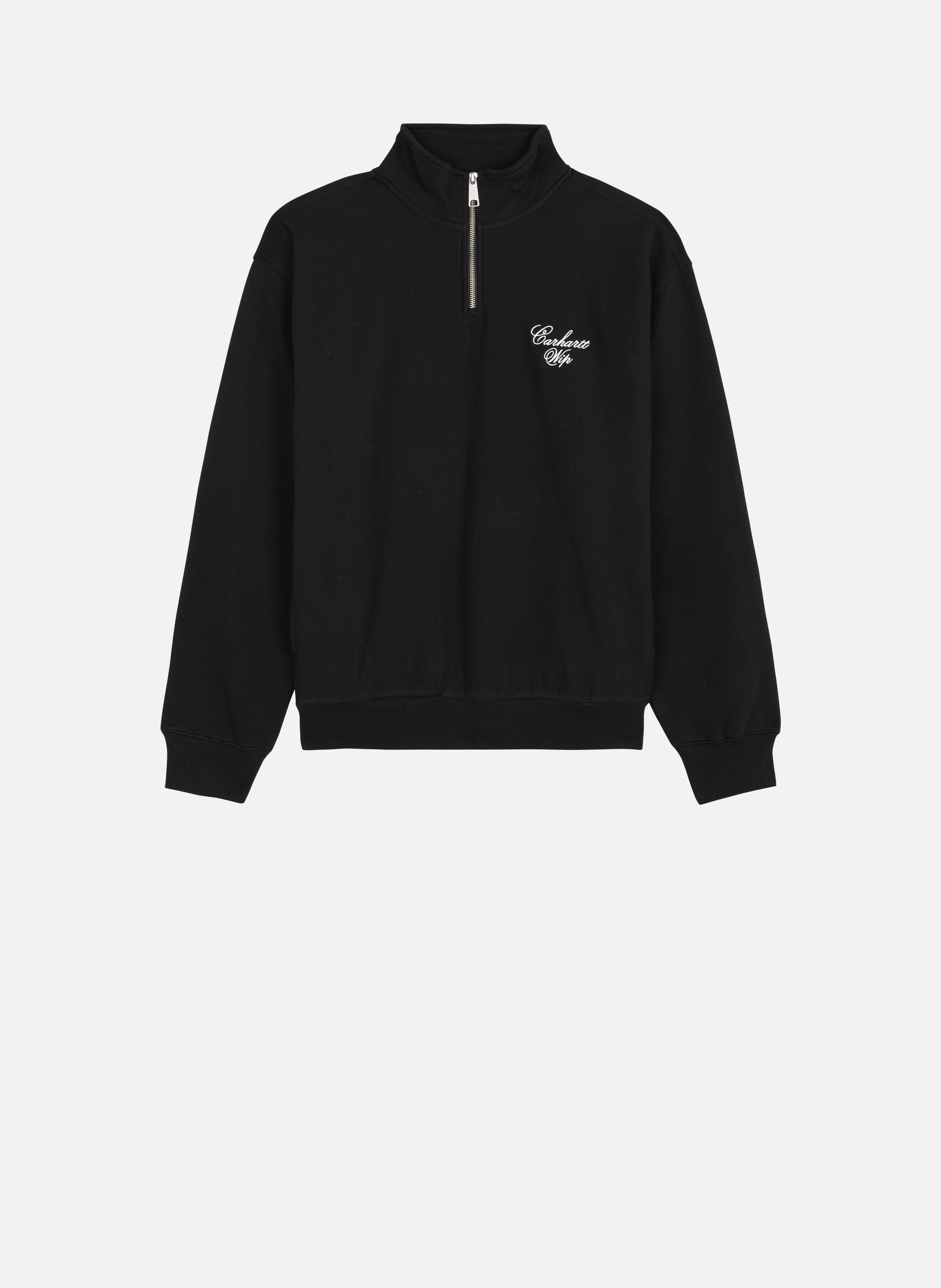 Sweat zippé longhand half zip sweat CARHARTT WIP Noir