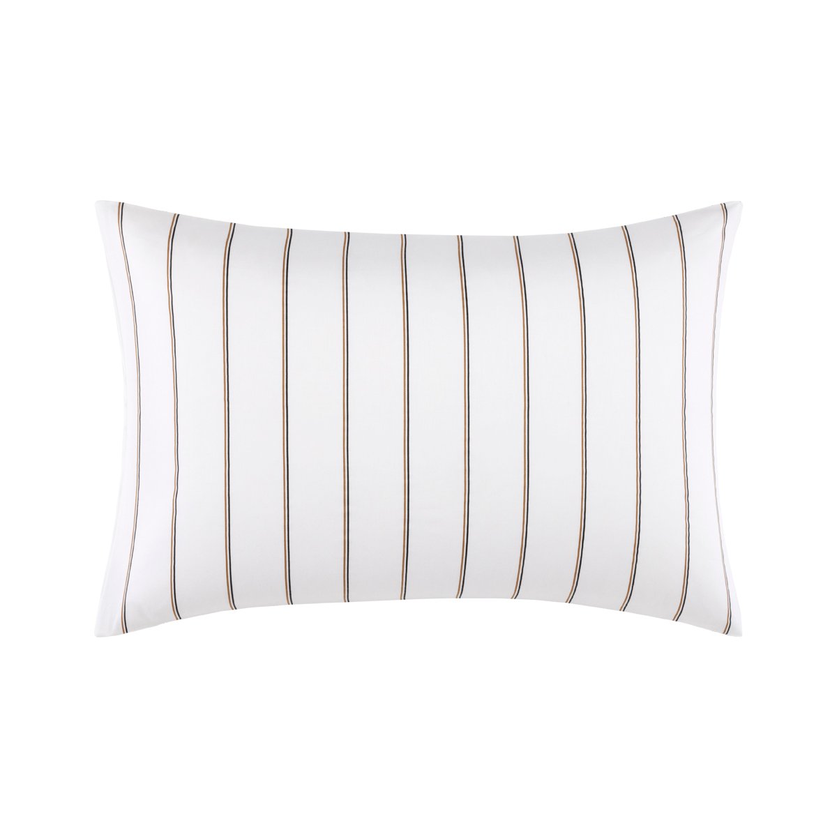 Taie d'oreiller en satin de coton, b ray BOSS HOME Blanc