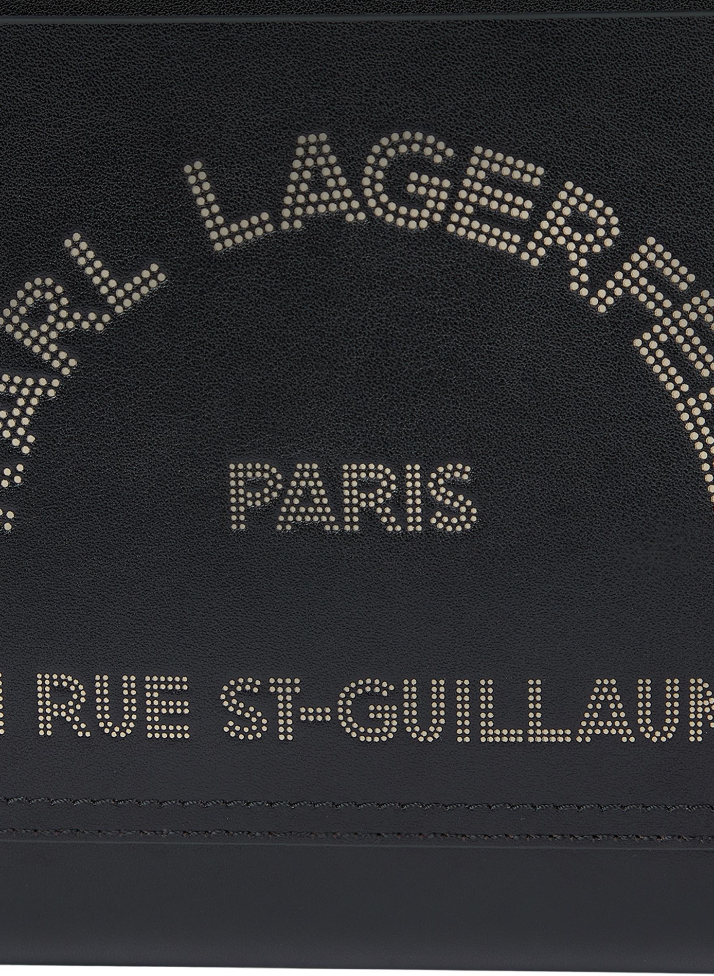 Sac cabas K/Daily avec sangle amovible en cuir KARL LAGERFELD Noir