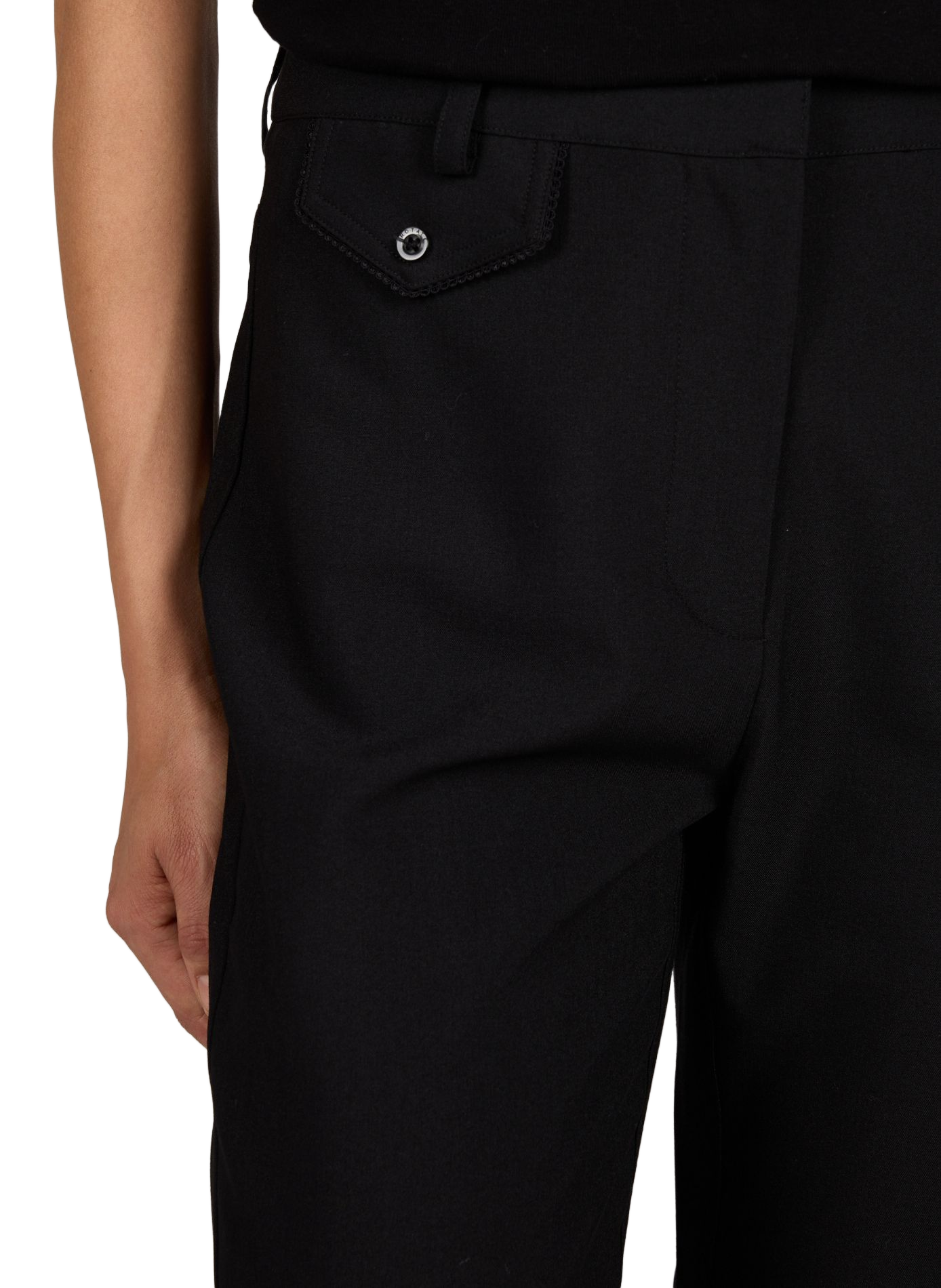 Pantalon flare ROTATE Noir