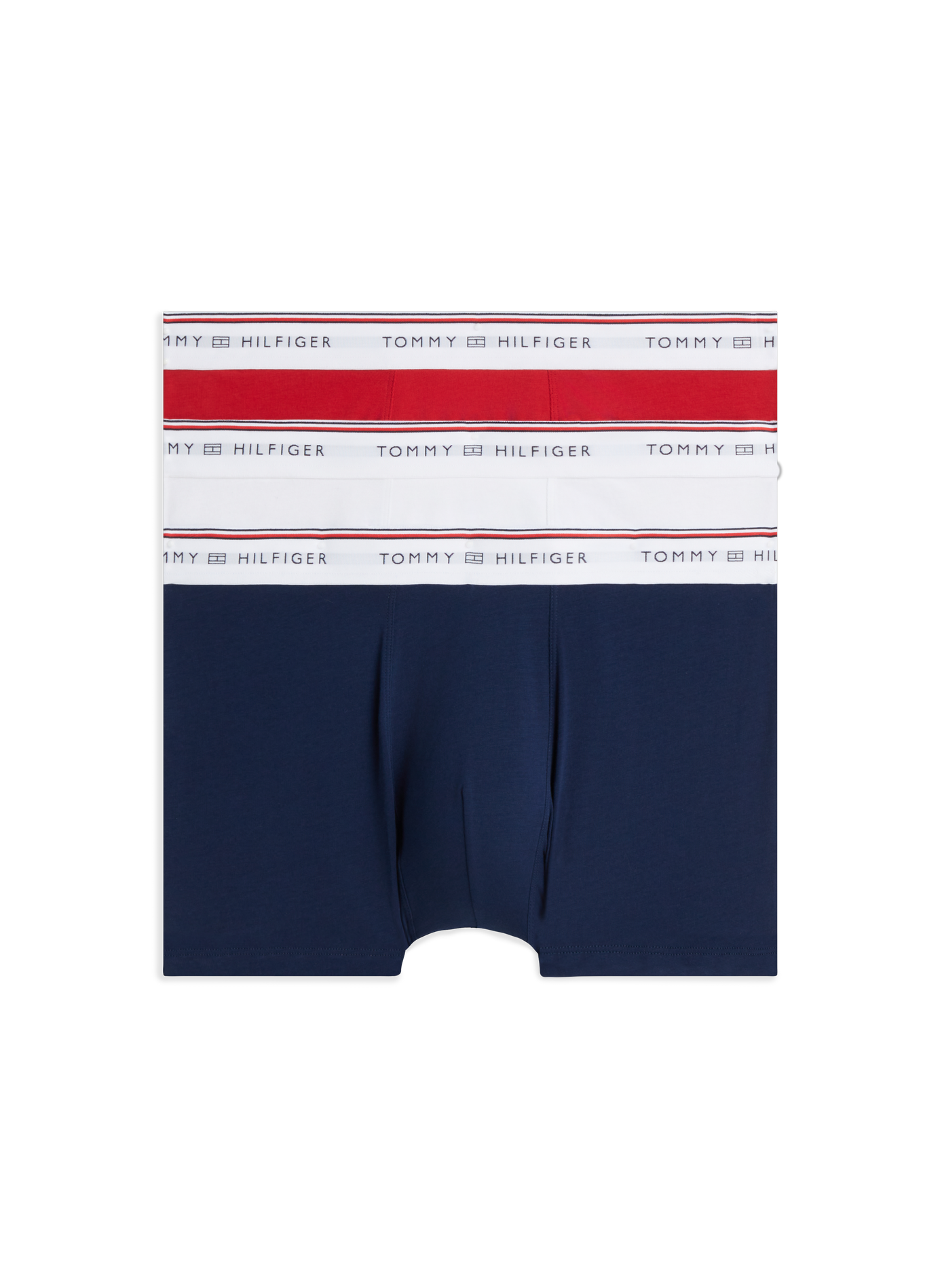 Lot de 3 boxers en coton mélangé  TOMMY HILFIGER Multicolore