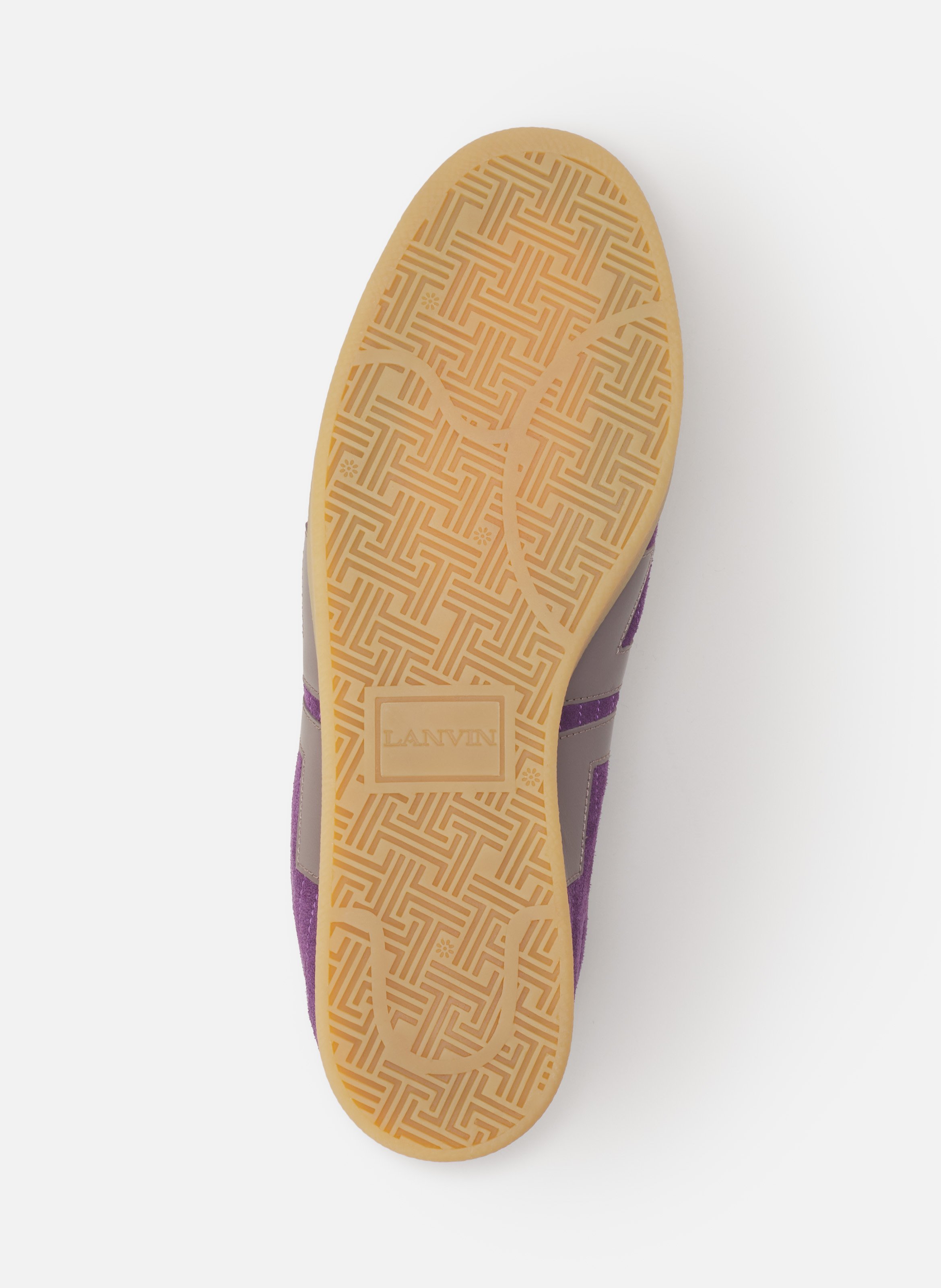 Sneakers glen 2.0 en cuir LANVIN Violet