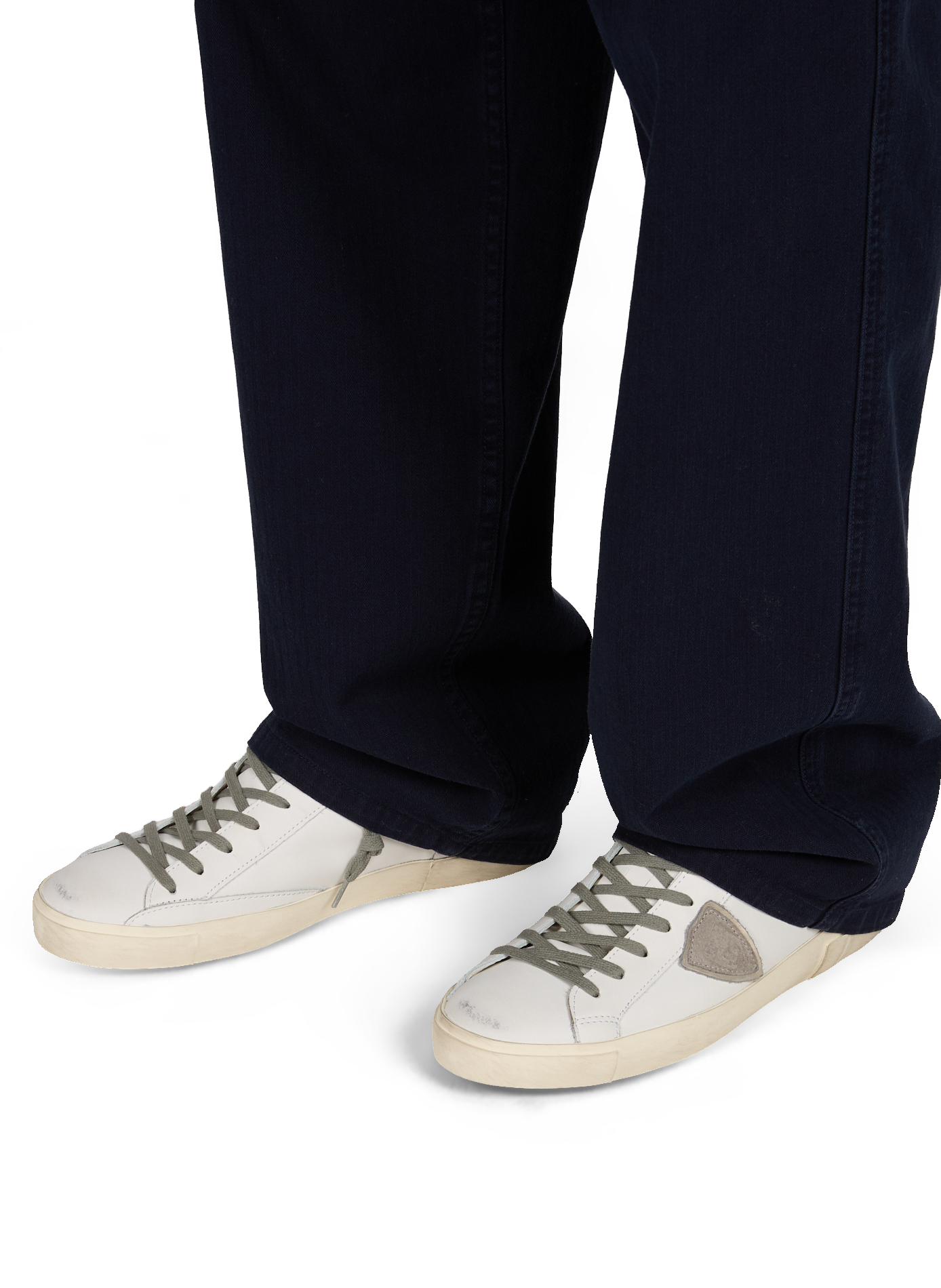 Lederturnschuhe PHILIPPE MODEL Weiss