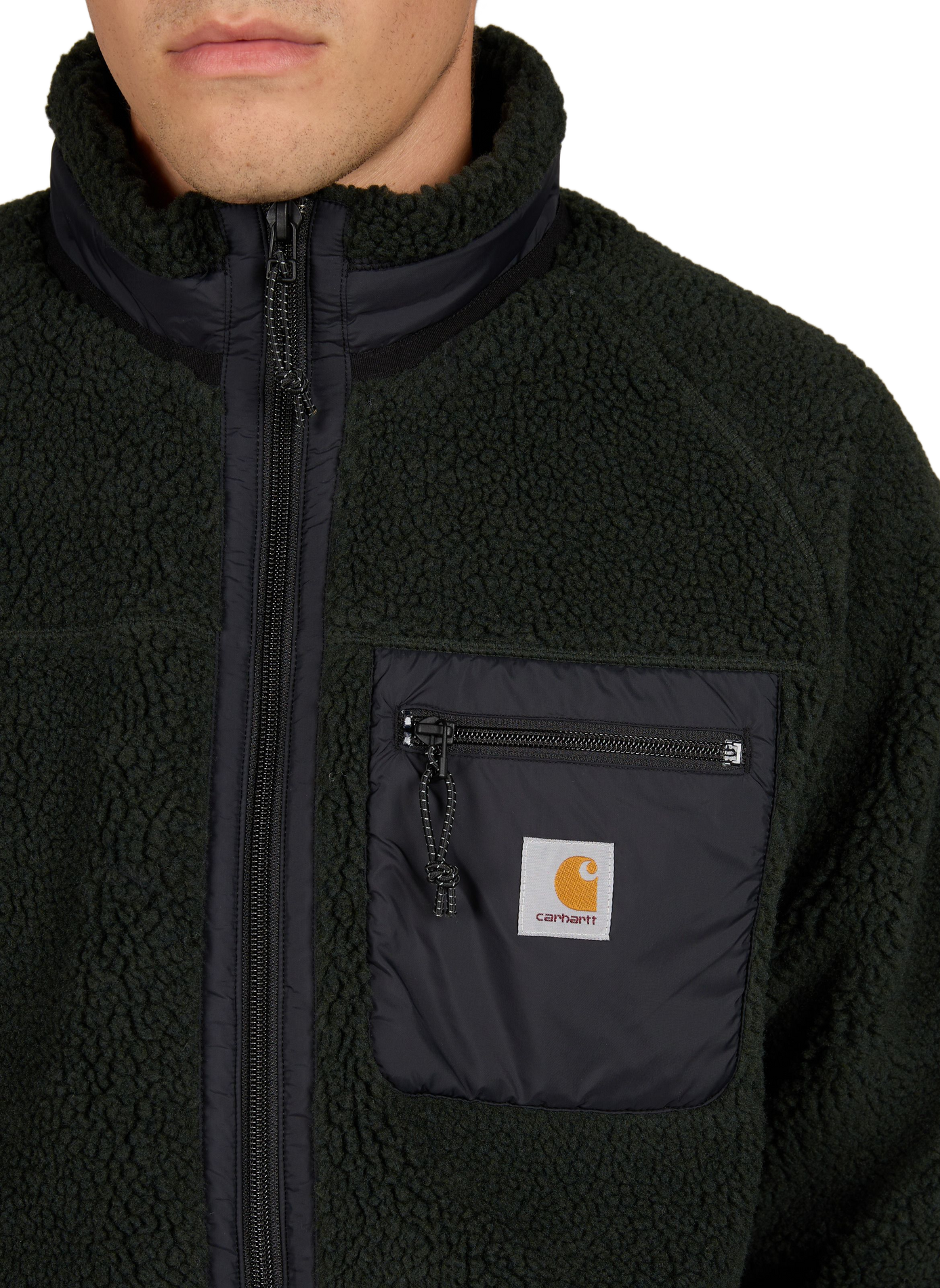 Gerader Bomberjacke mit Stehkragen CARHARTT WIP Grun