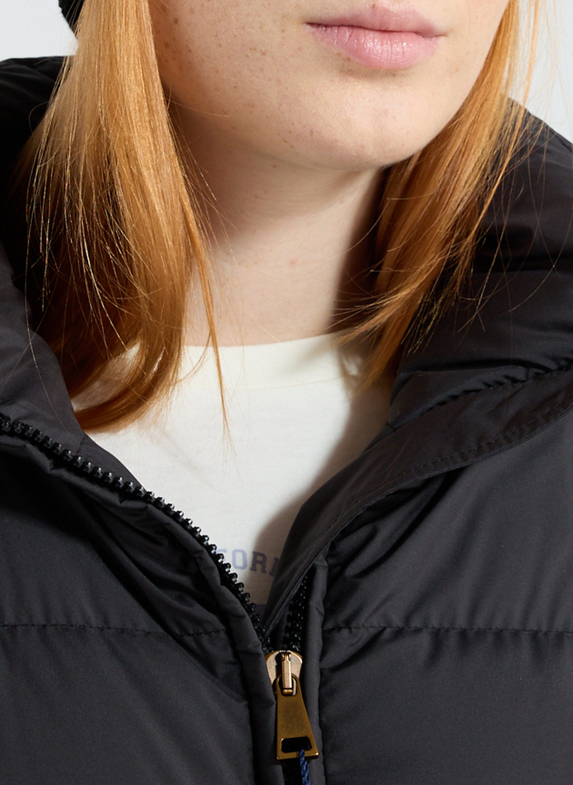 Bonnet à pompon en laine mélangée MONCLER Noir