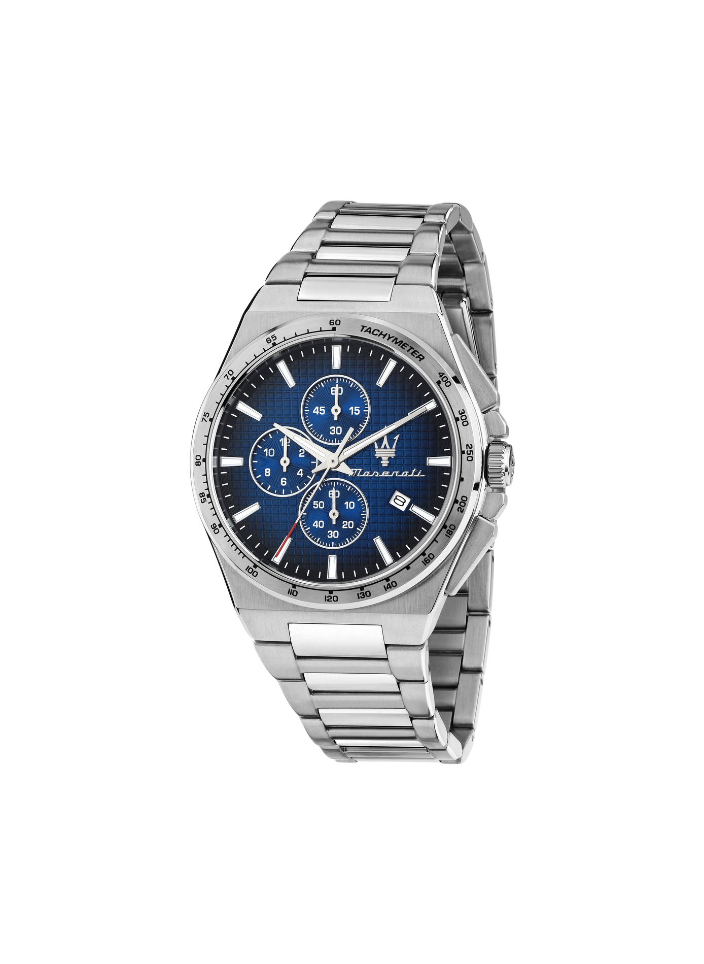 Montre quartz en acier inoxydable MASERATI Bleu