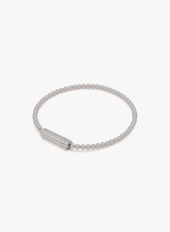 Bracelet billes 11g en argent poli | Argent by LE GRAMME Bracelet billes 11g en argent poli Argent
