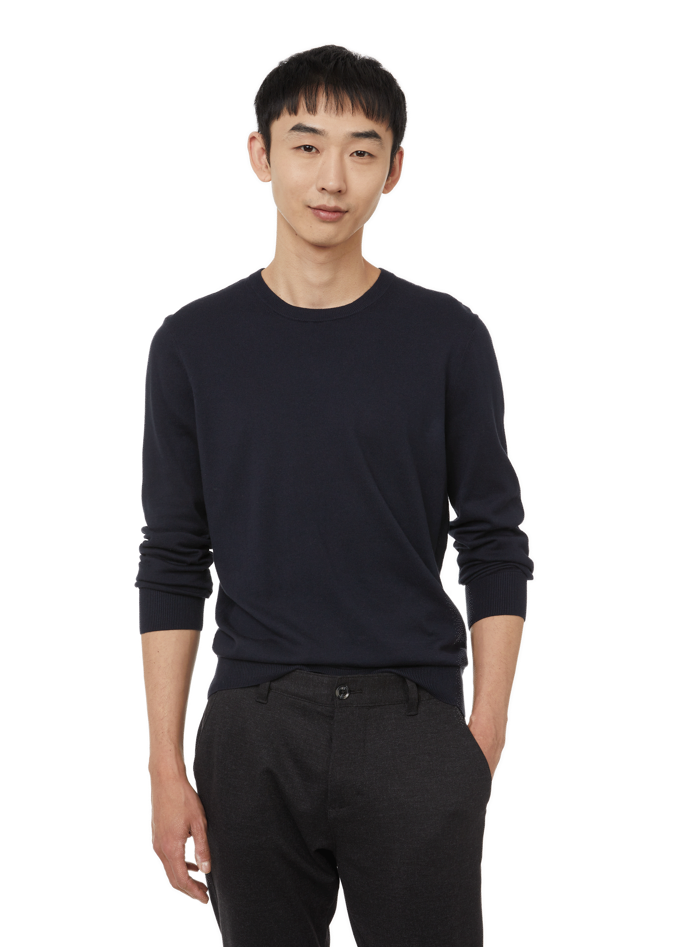 A.P.C. New Julien cotton and cashmere jumper Blue