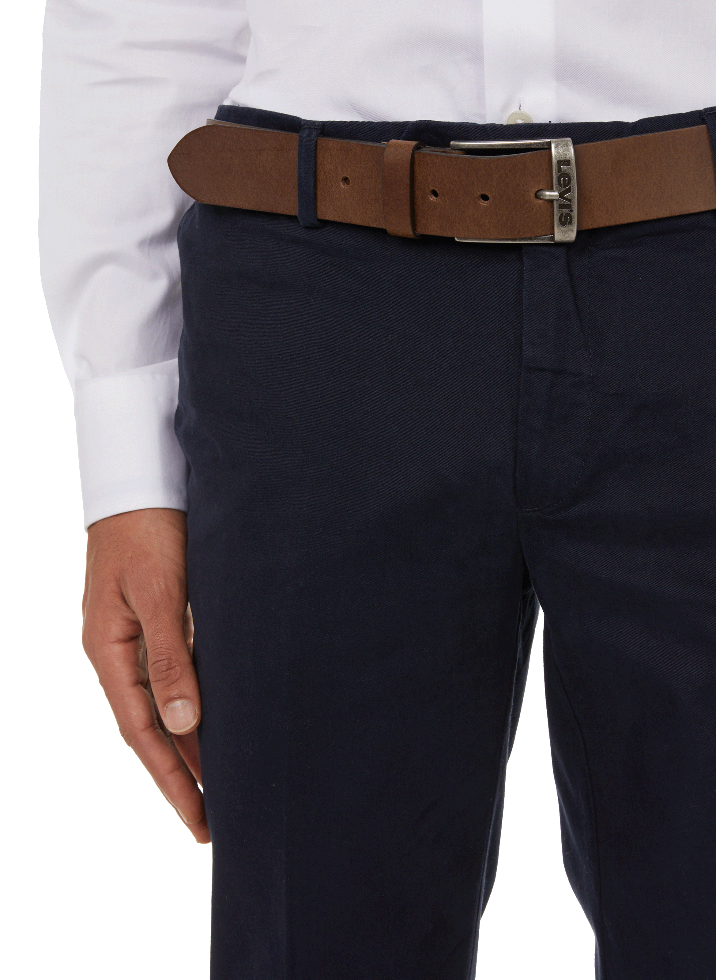 120 cm (47.2 in) x 3 cm (1.2 in) LEVIS ACCESSOIRES Brown