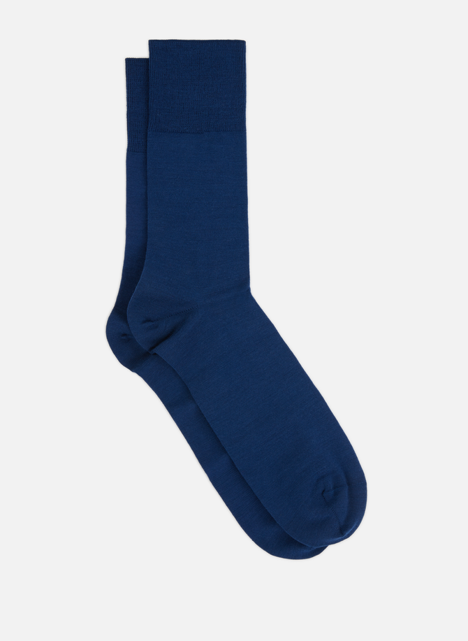 Paisley mid-calf cotton-blend socks FALKE