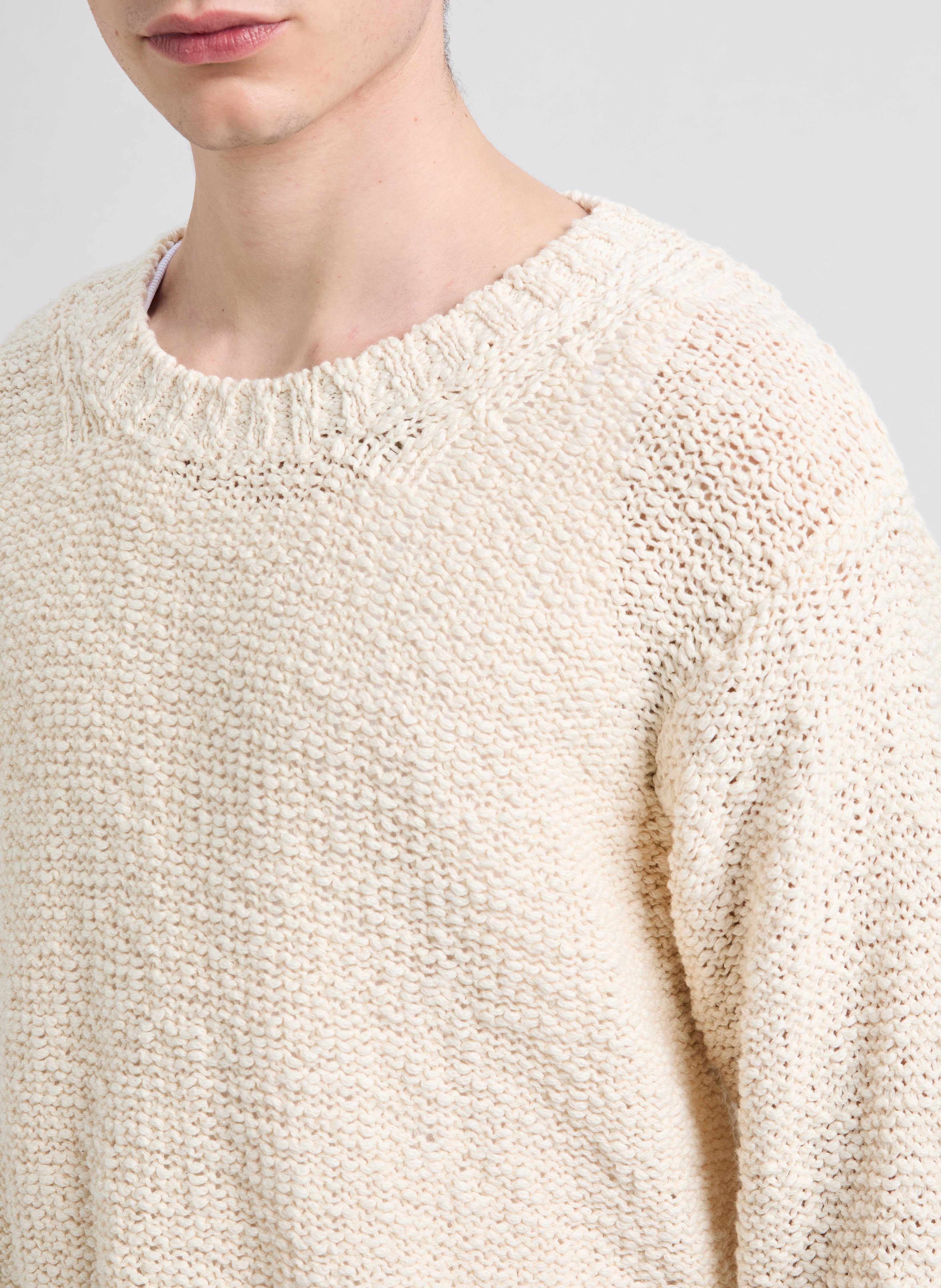 Cotton Fazy Sweater SAISON 1865 Beige