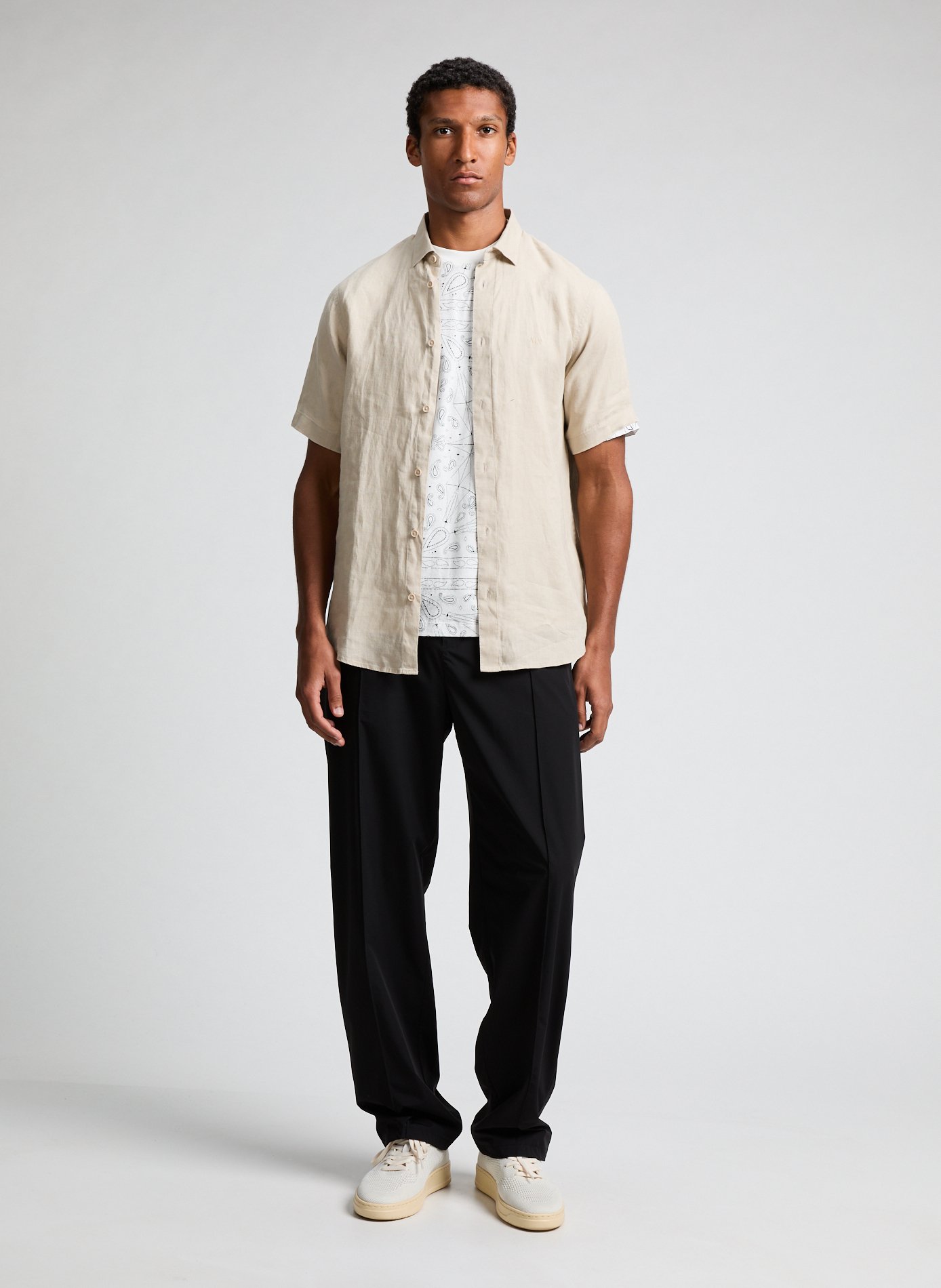 Short-sleeved shirt ARMANI EXCHANGE Beige