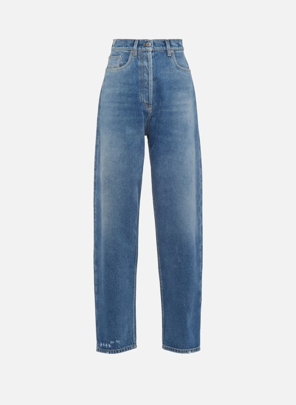 Jean taille haute Bleu by PRADA PRADA Jean taille haute Bleu