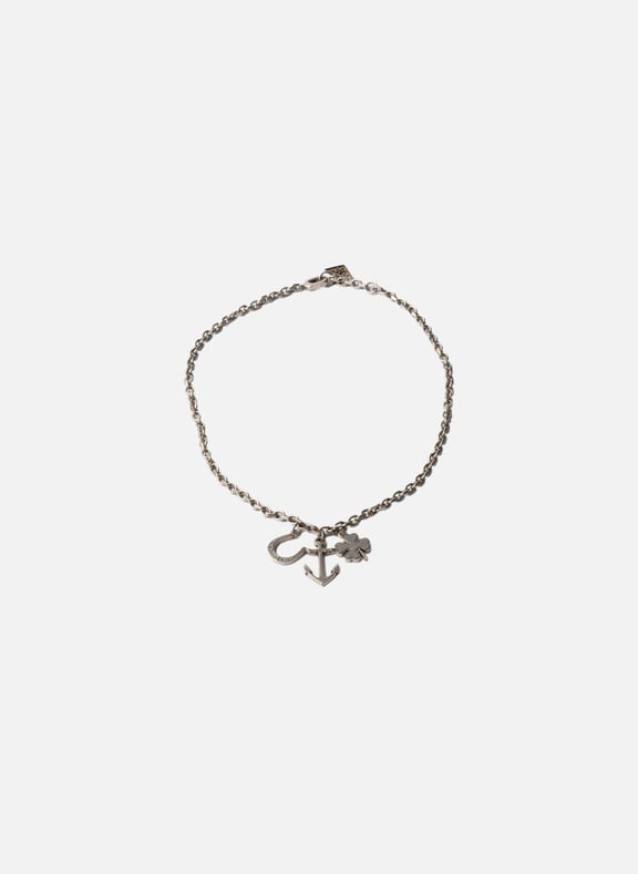 Collier avec pendentif en métal Gris by PRADA PRADA Collier avec pendentif en métal Gris