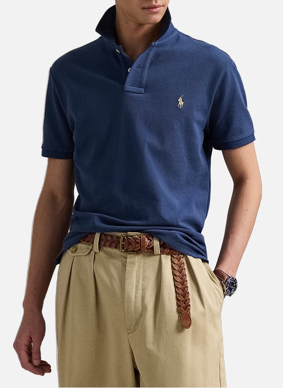 Polo en coton Bleu by POLO RALPH LAUREN POLO RALPH LAUREN Polo en coton Bleu