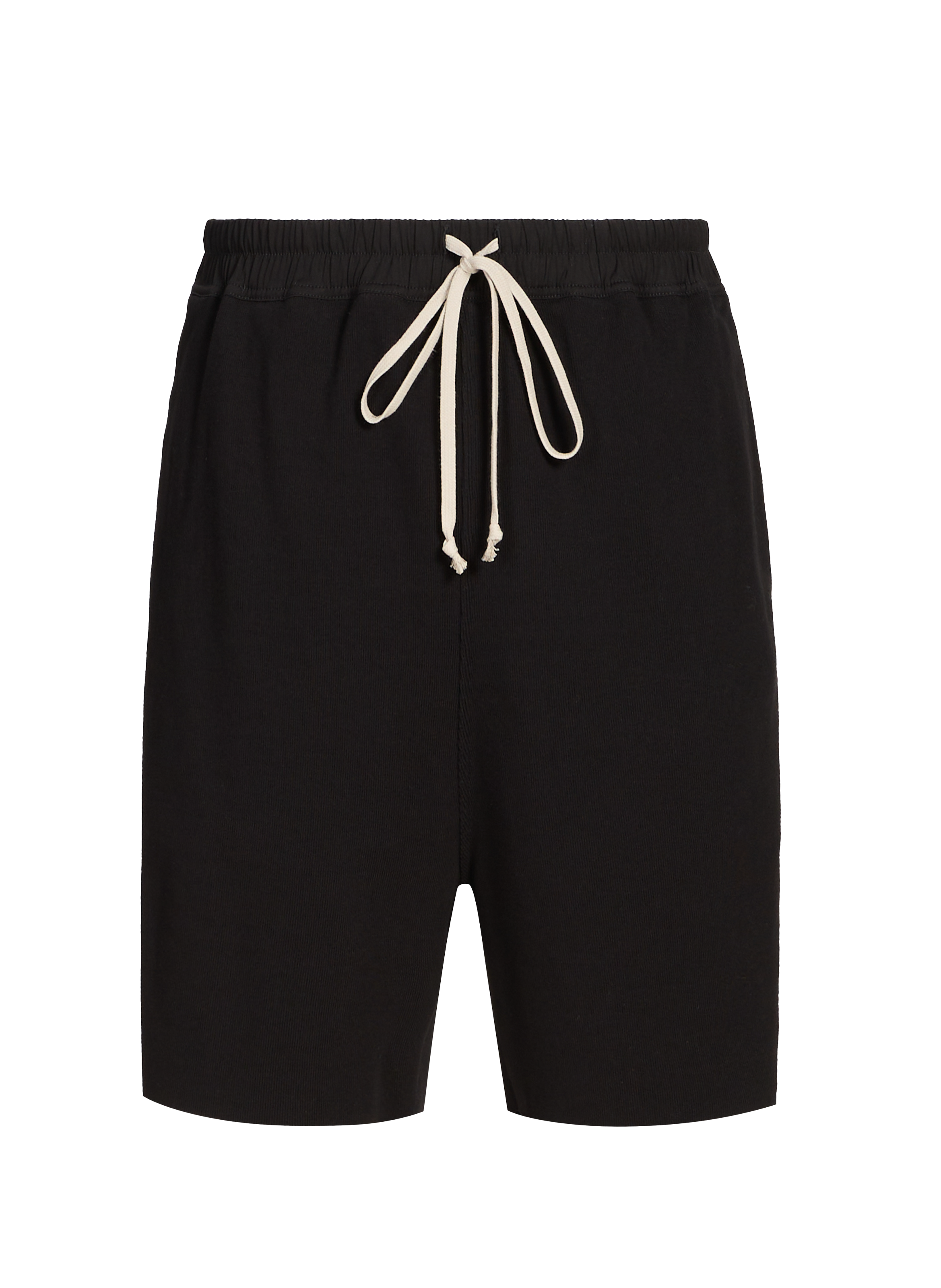 Loose-fit cotton shorts RICK OWENS Black