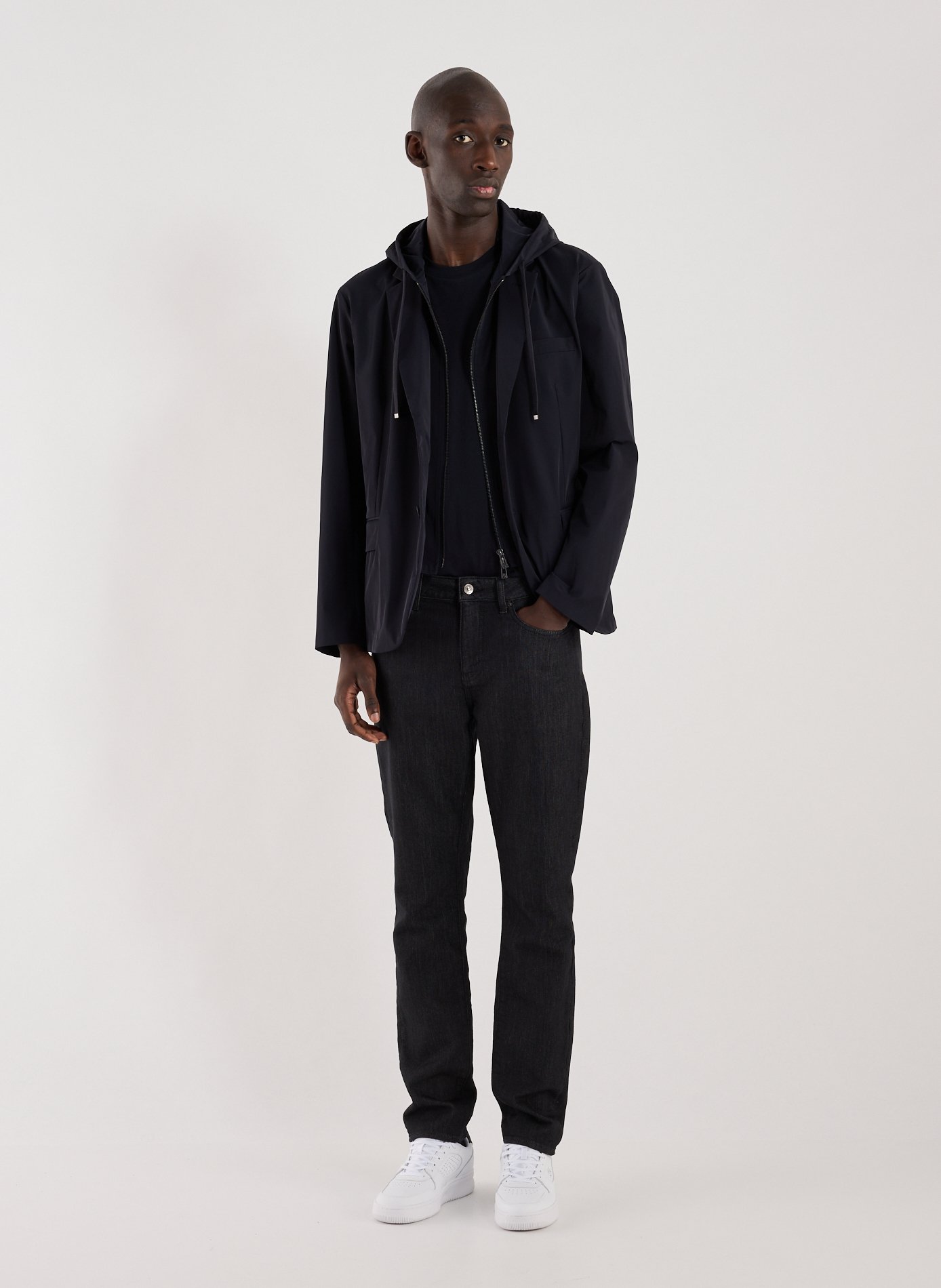 Two-in-one hooded jacket ARMANI EXCHANGE Blue