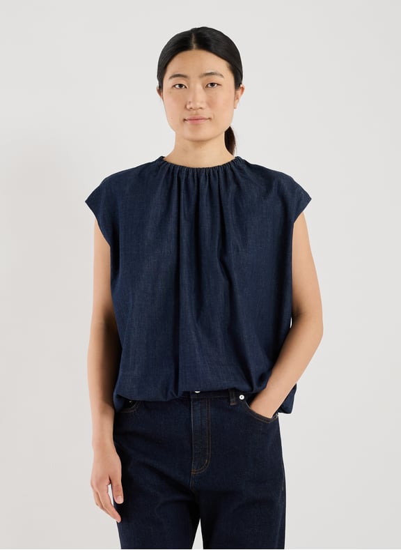 Denim effect top Blue by TIBI TIBI Denim effect top Blue