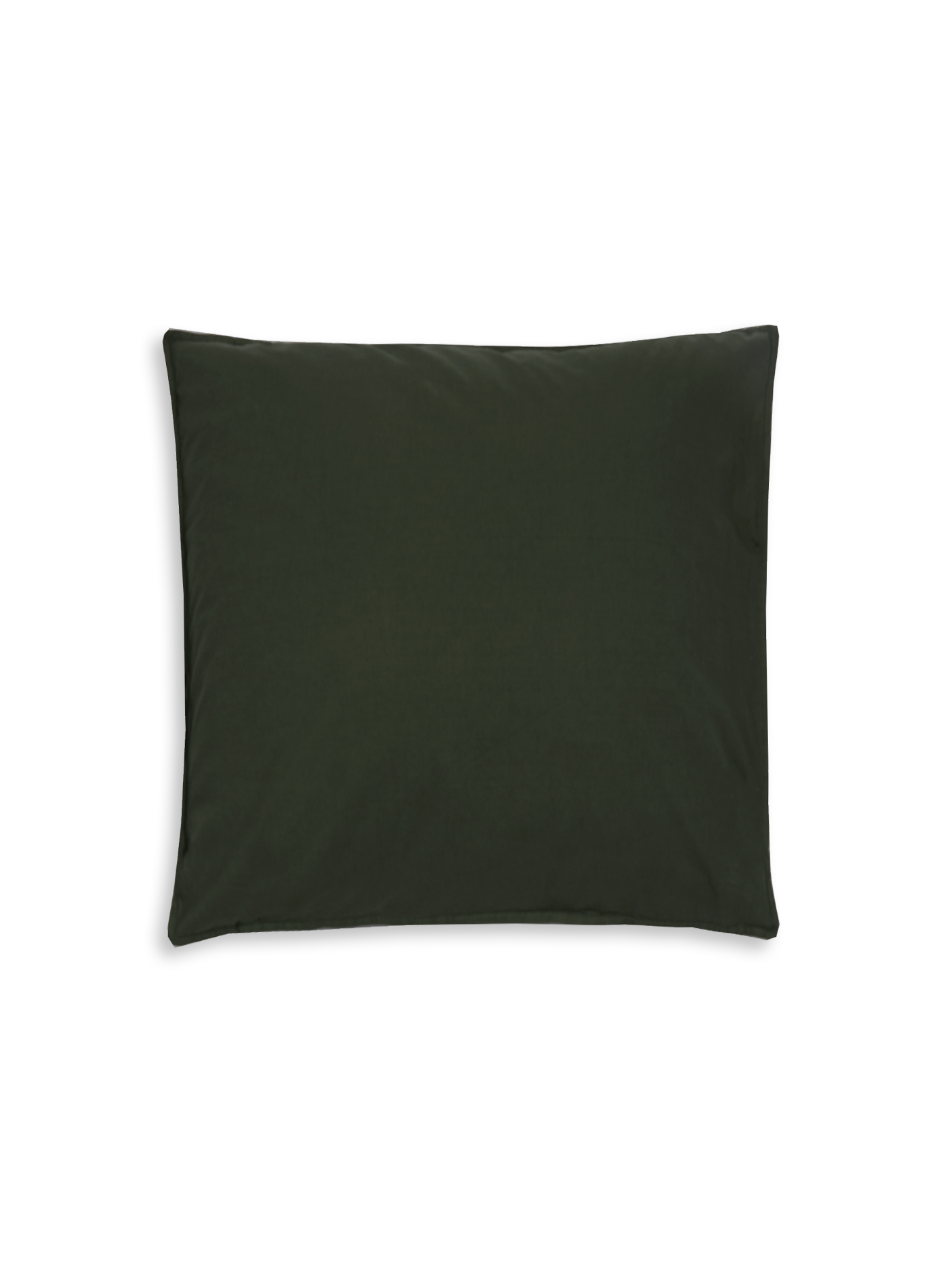 Taie d'oreiller en percale de coton Vert