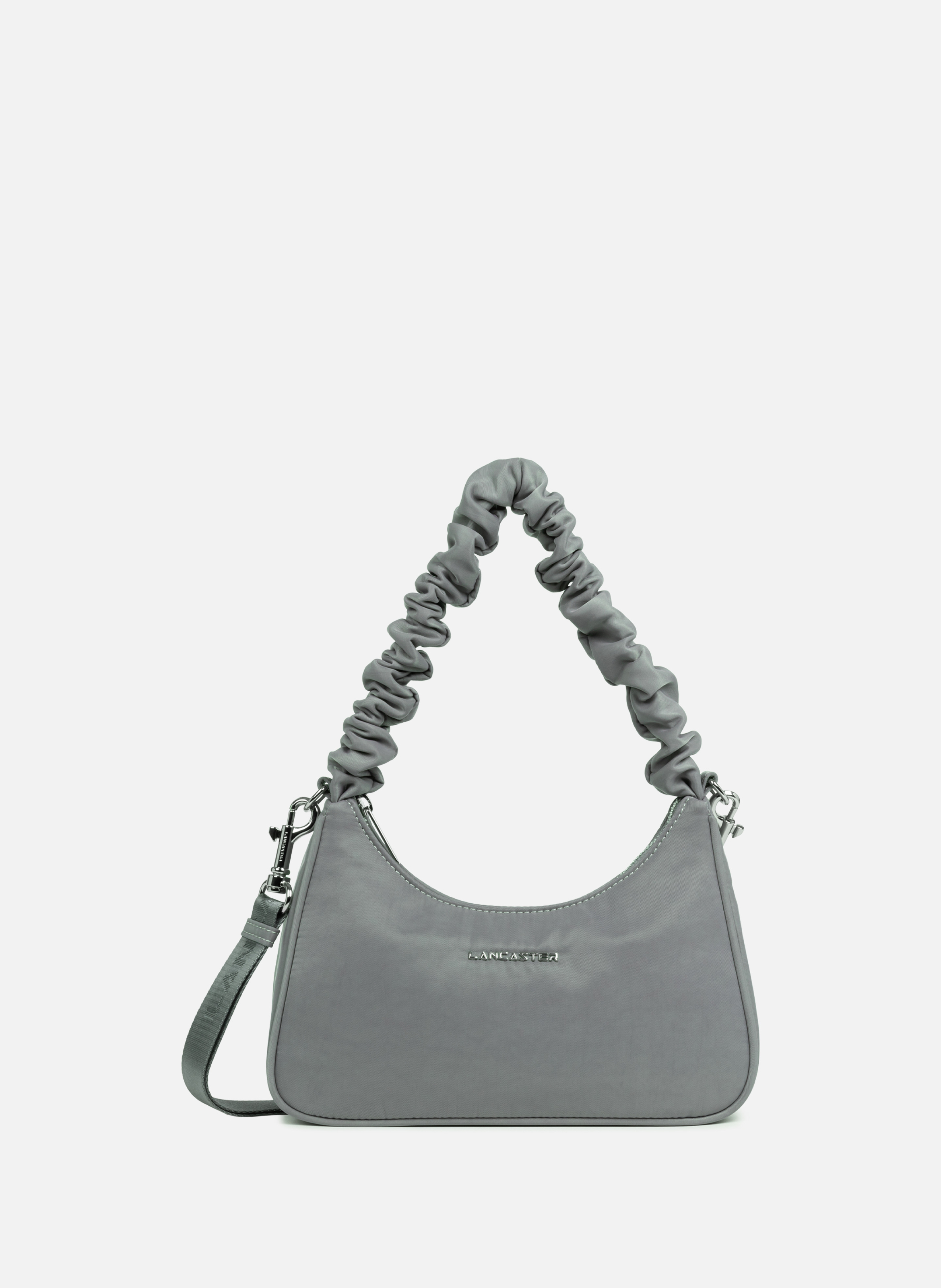 LANCASTER Small shoulder bag - Basic Chouchou Grey