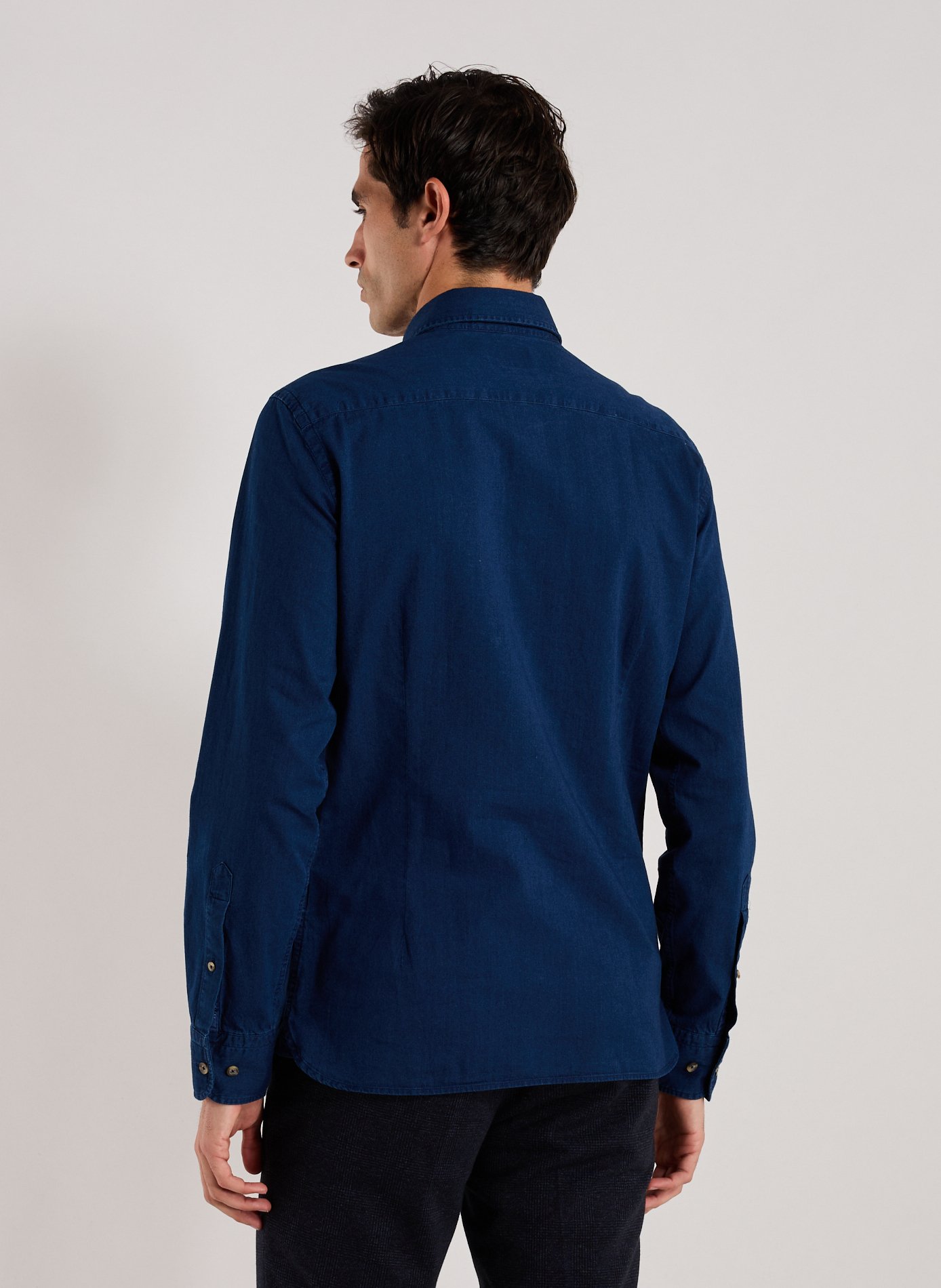 Chemise en jean HACKETT Bleu