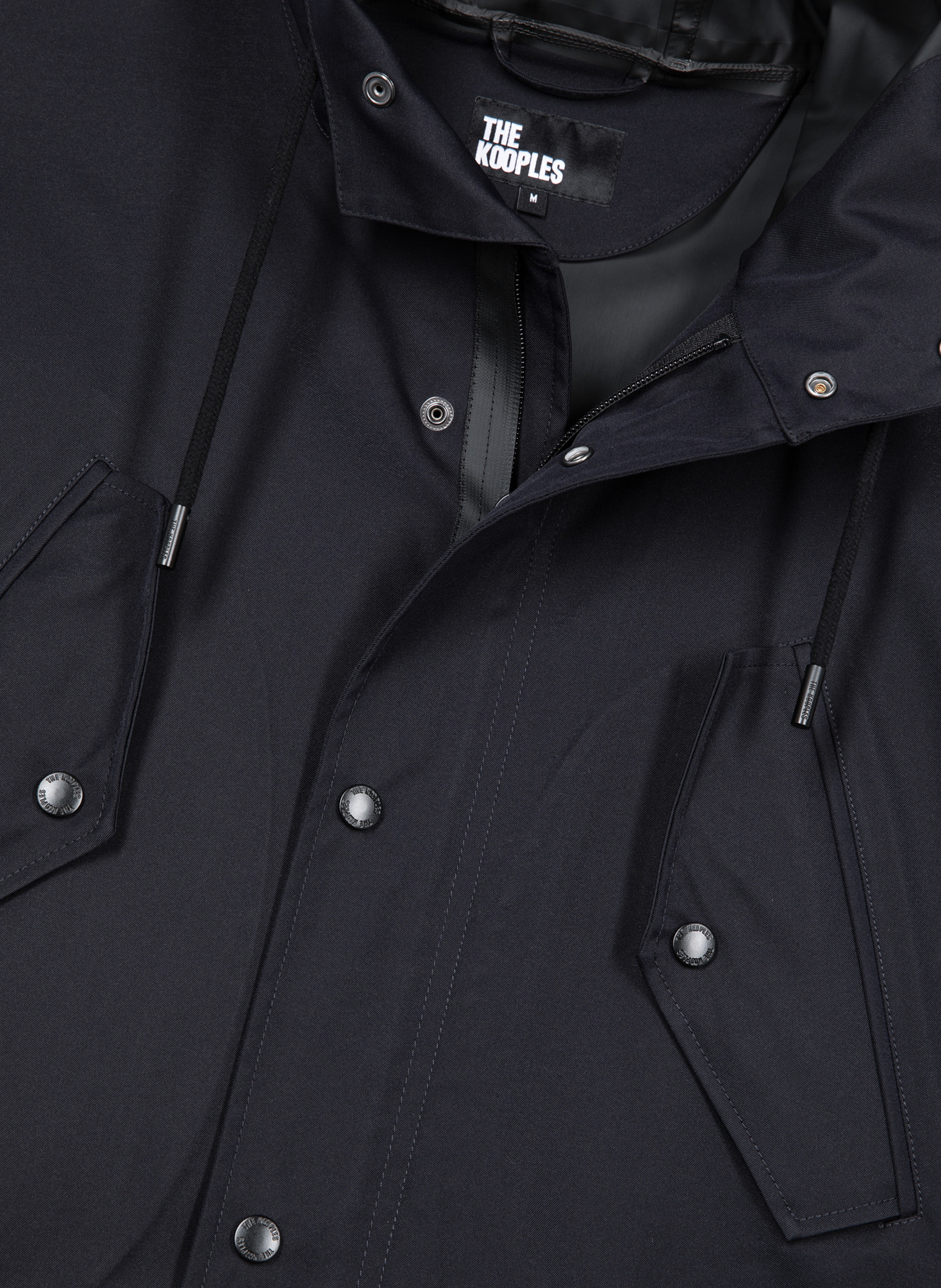 Parka à capuche THE KOOPLES Bleu