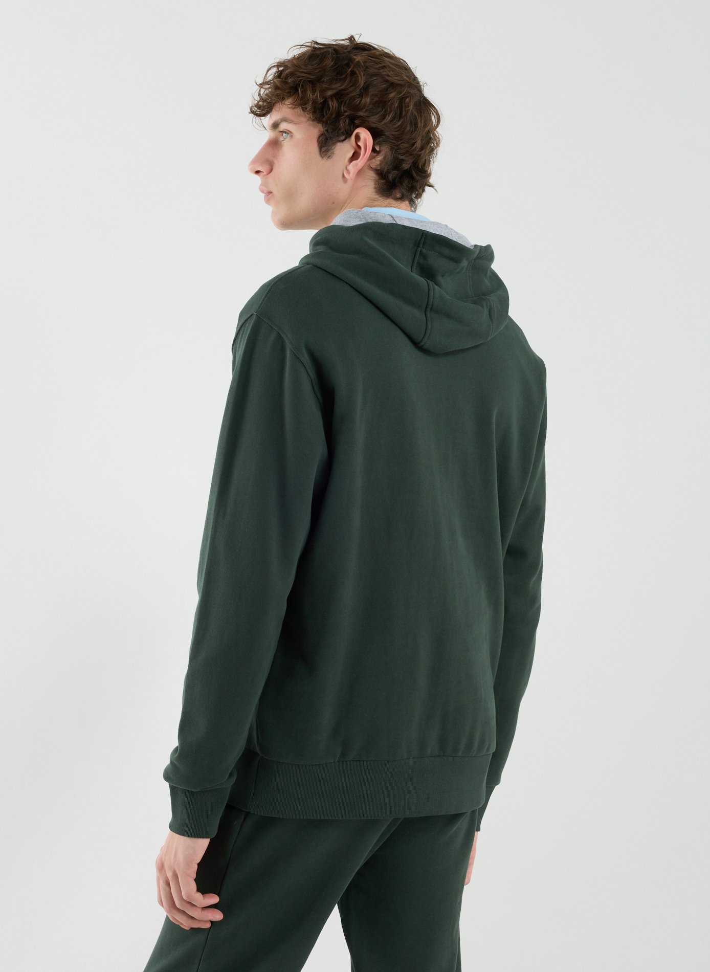 Hoodie en coton LA MARTINA Vert