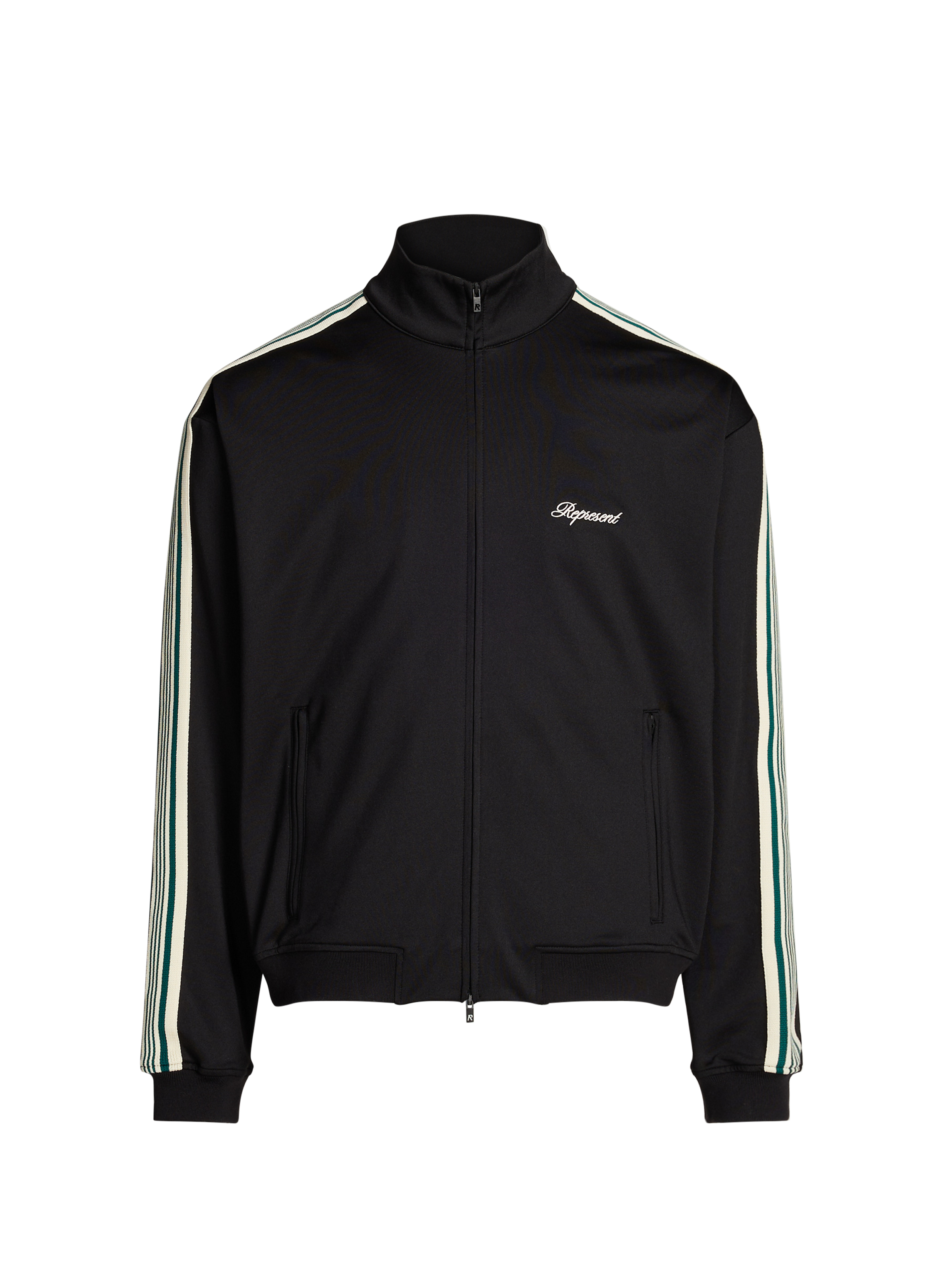 REPRESENT Veste col montant à bandes contrastées Noir