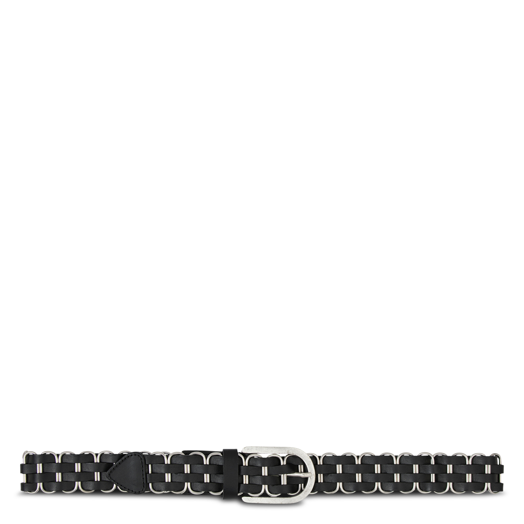 Ceinture en cuir beck BA&SH Noir