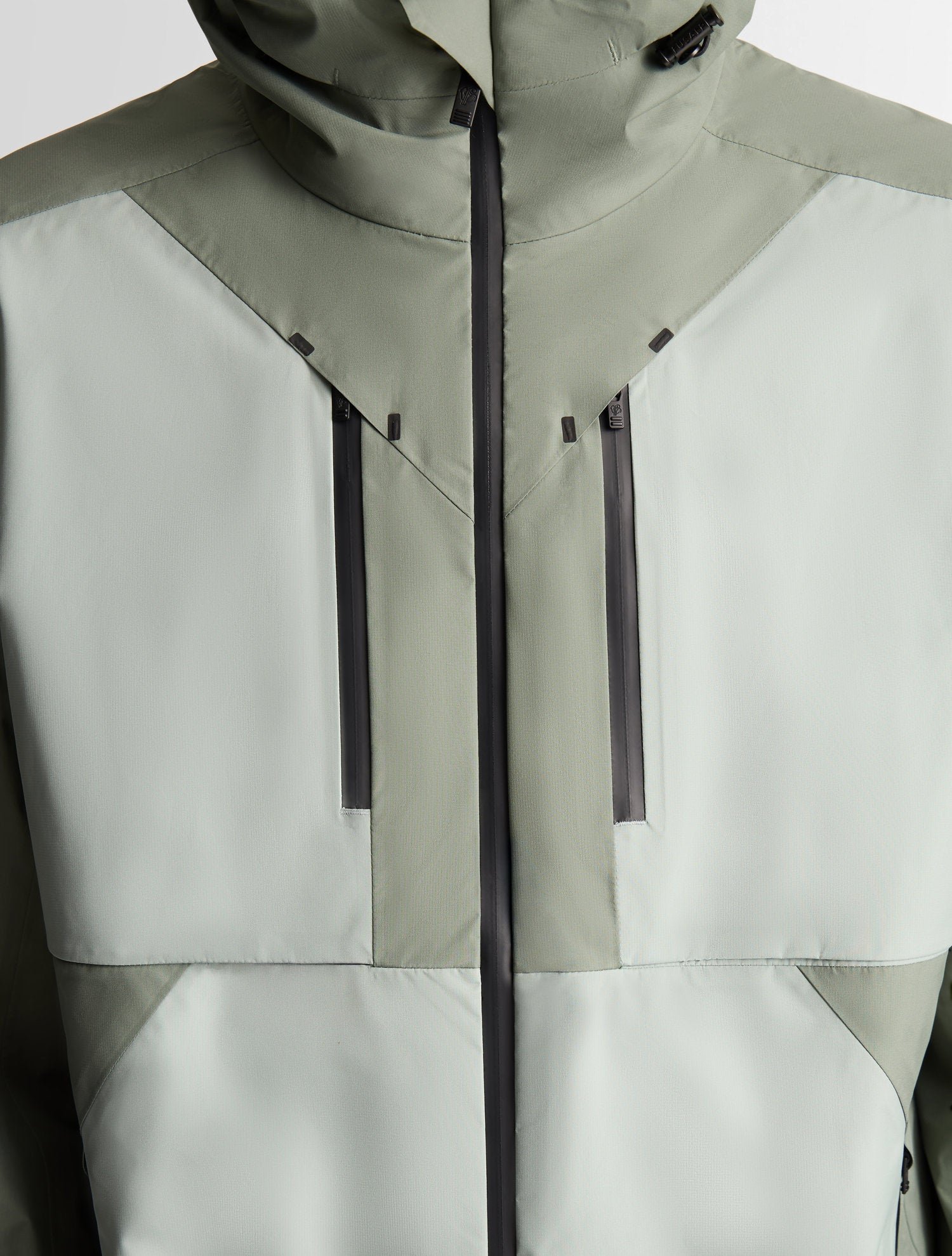 Veste brivor col capuche coupe regular FUSALP Vert