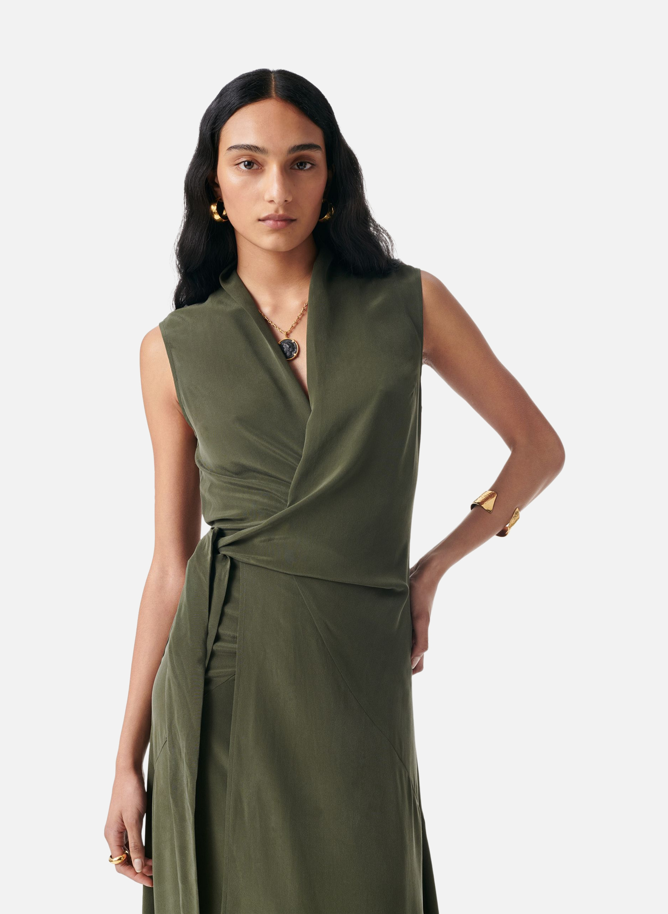 Robe faye VANESSA BRUNO Vert