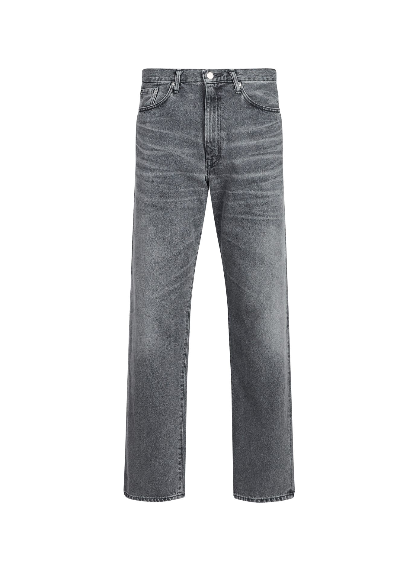 Pantalón ancho de algodón EDWIN Gris