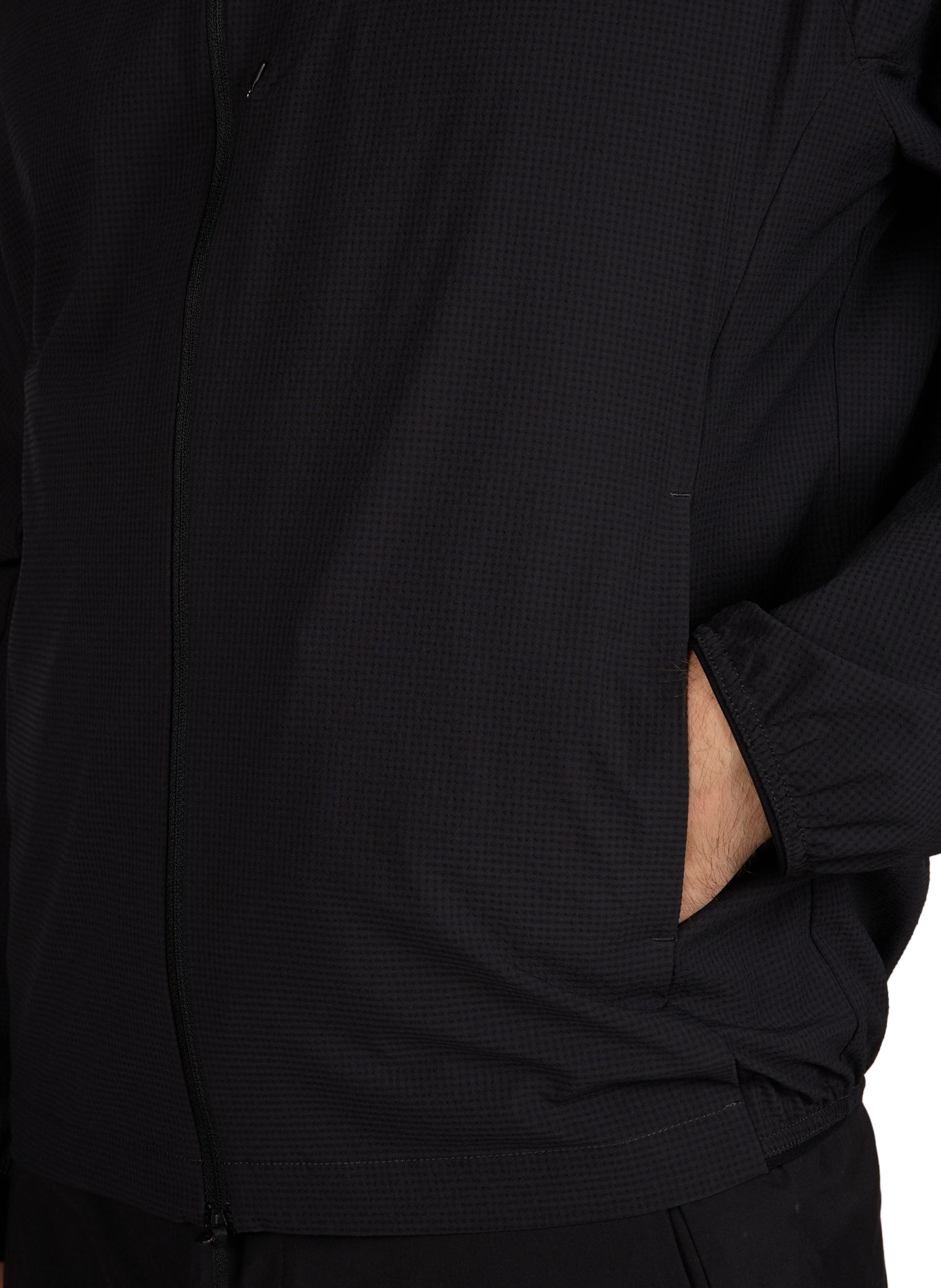 Veste à poignets et ourlet élastiqués POST ARCHIVE FACTION Noir