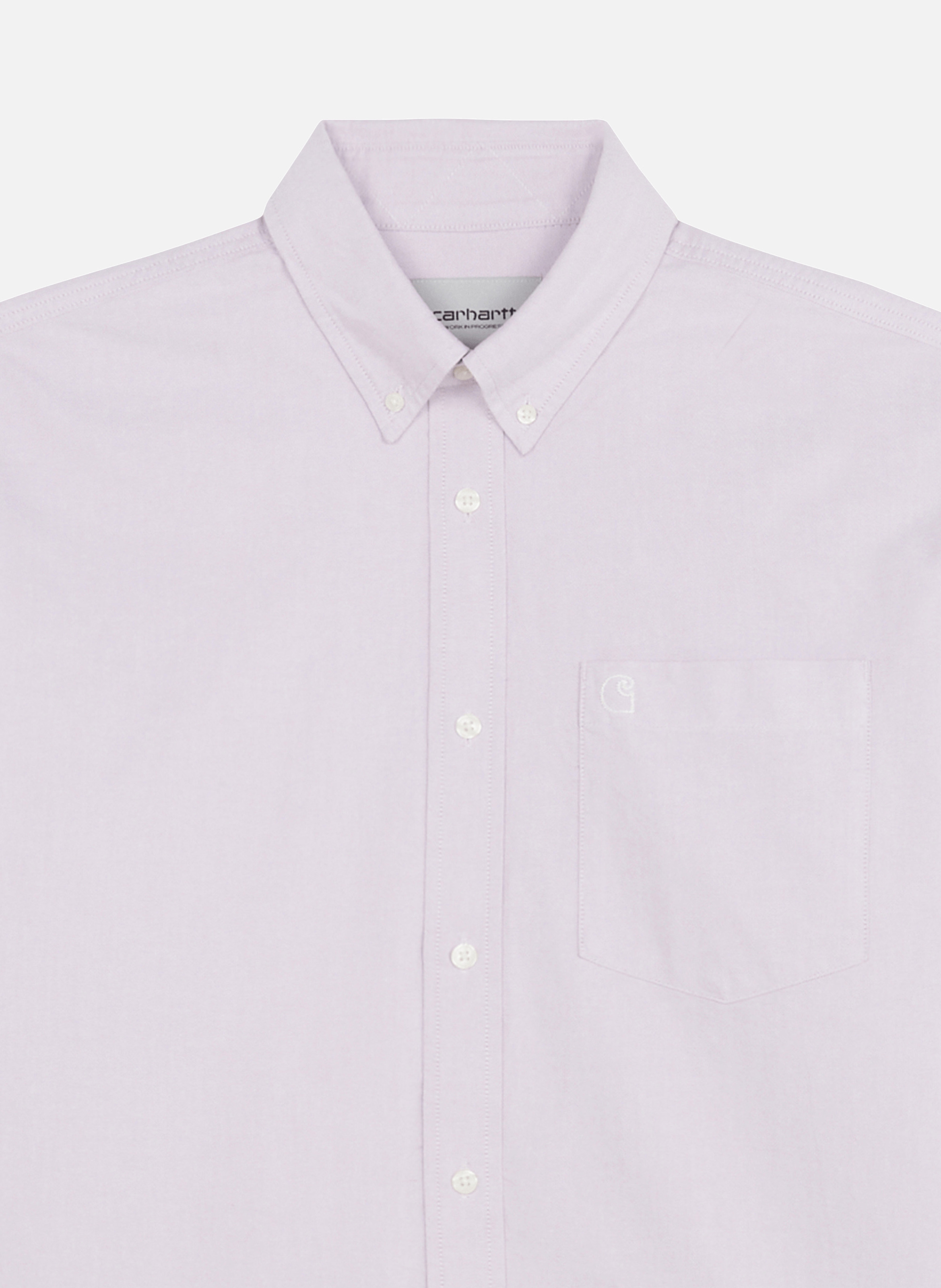 Chemise s/s braxton shirt CARHARTT WIP Rose