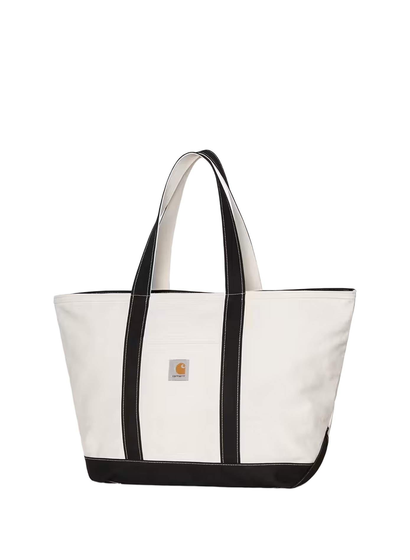 Tote bag with logo in blended cotton CARHARTT WIP Beige