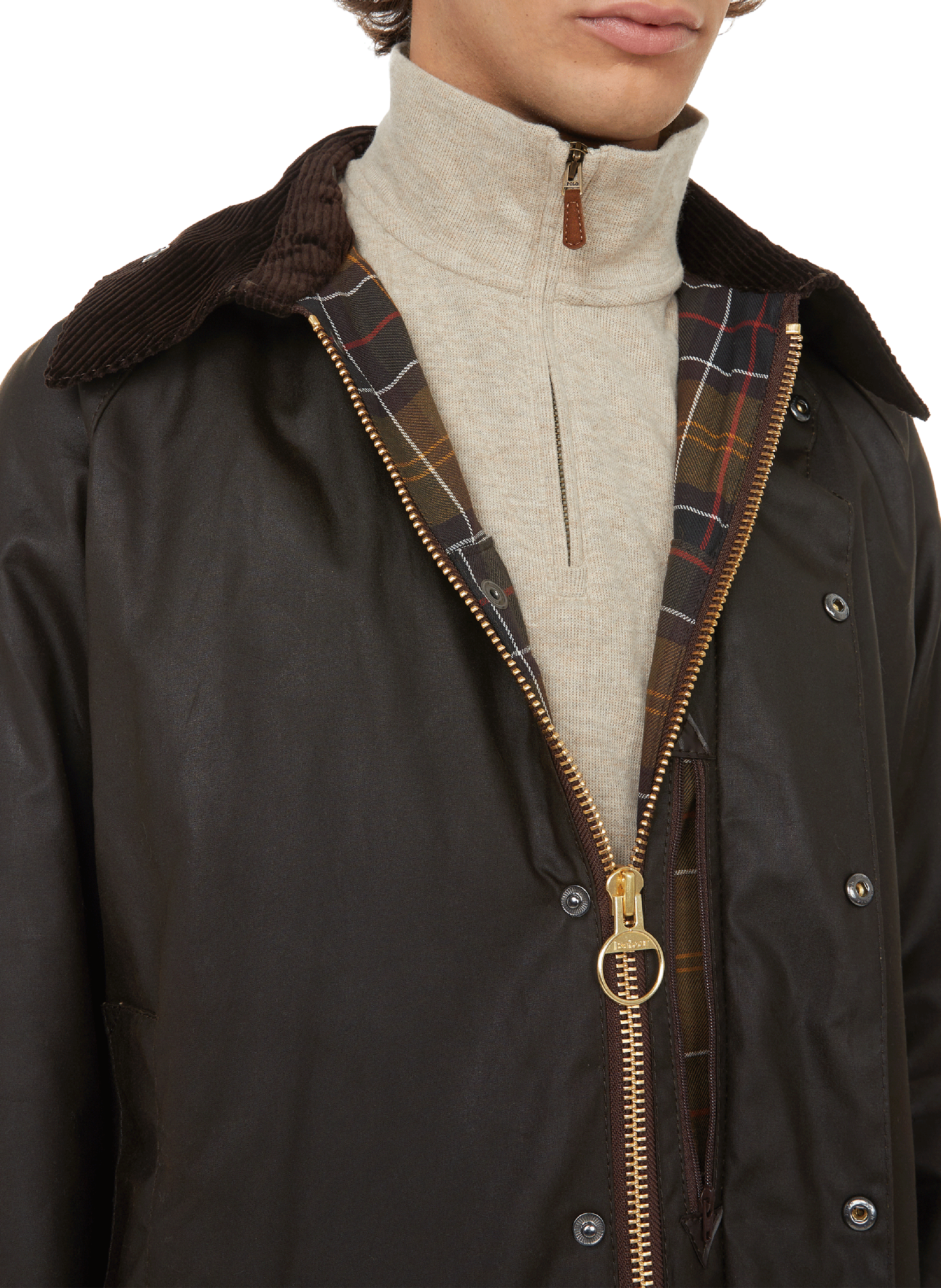 Beaufort waxed cotton jacket BARBOUR Green