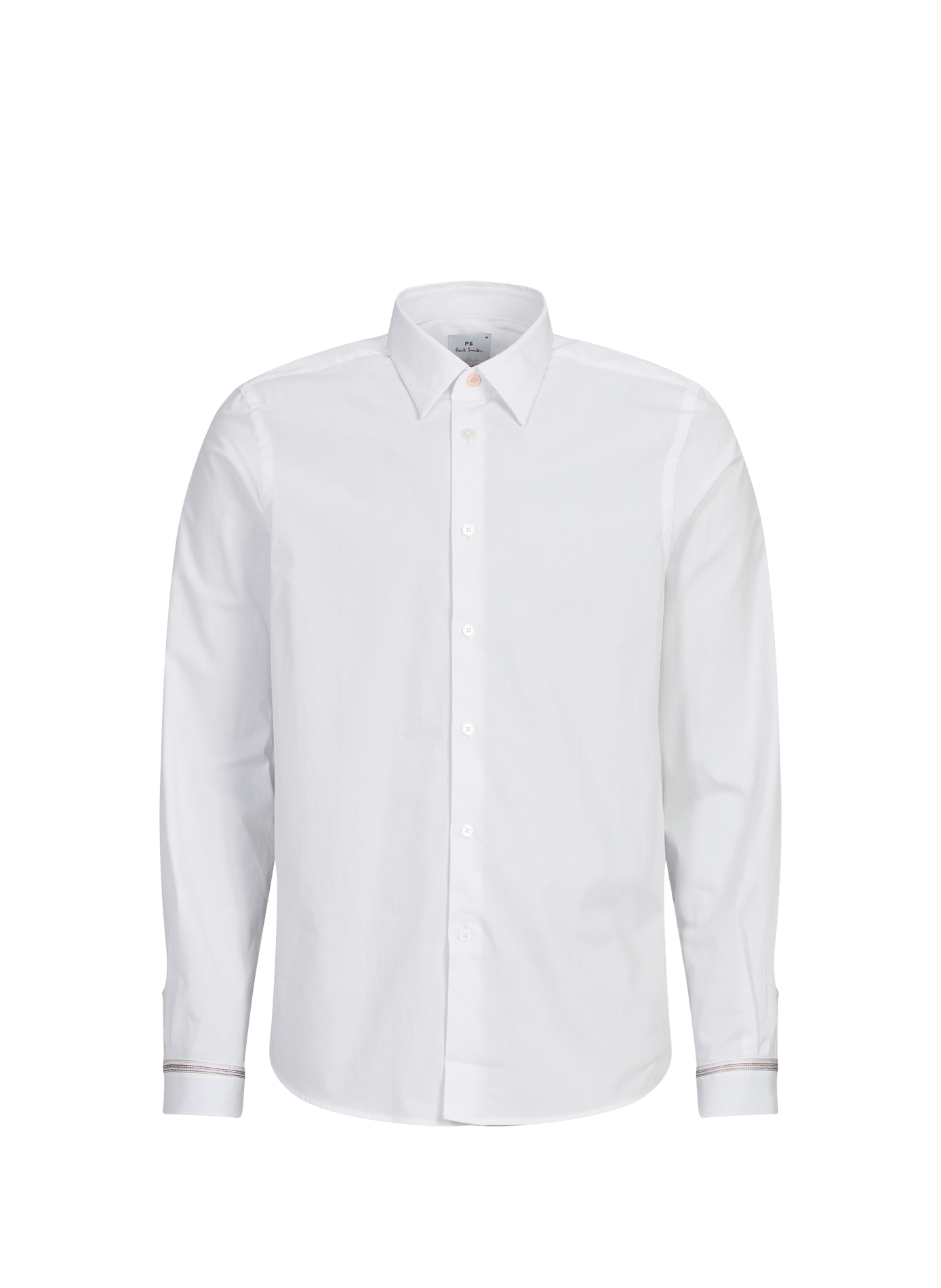 Straight cotton-blend shirt PAUL SMITH White