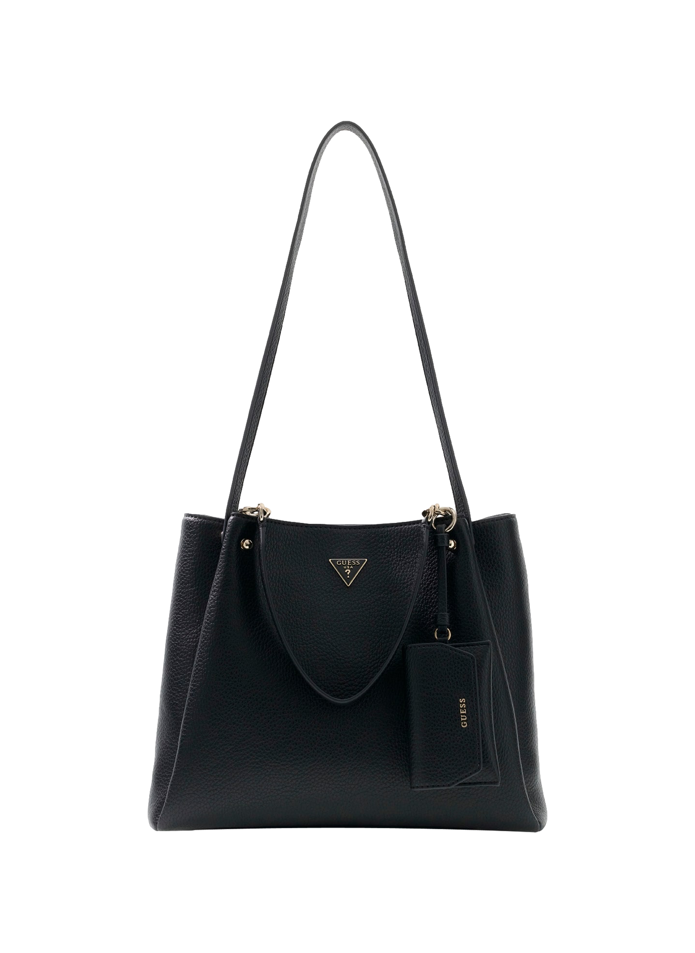 Sac à main effet cuir GUESS Noir