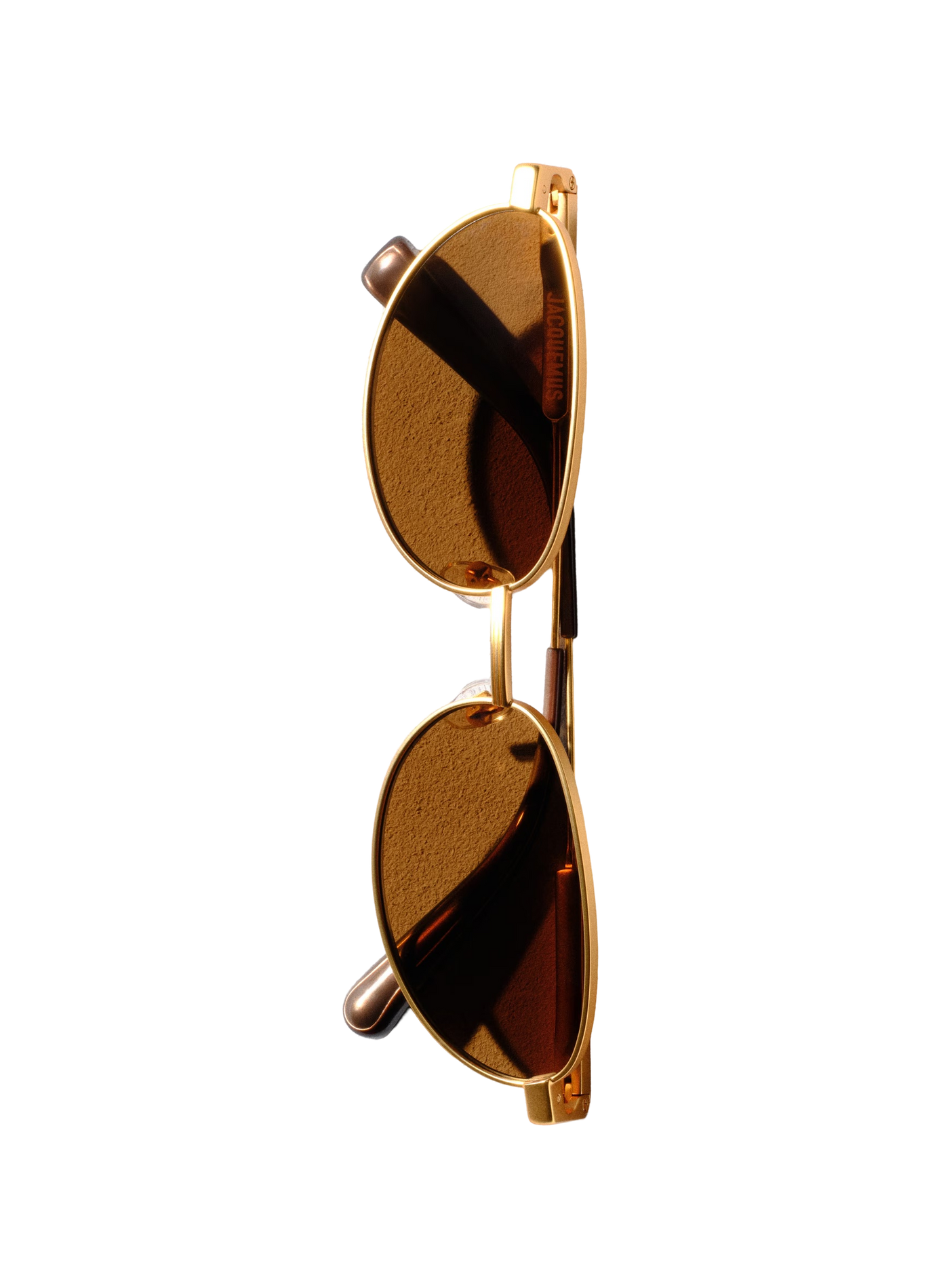 Les lunettes de soleil Alba JACQUEMUS Golden