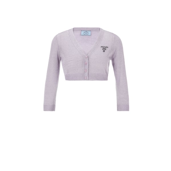 Cardigan court en lurex