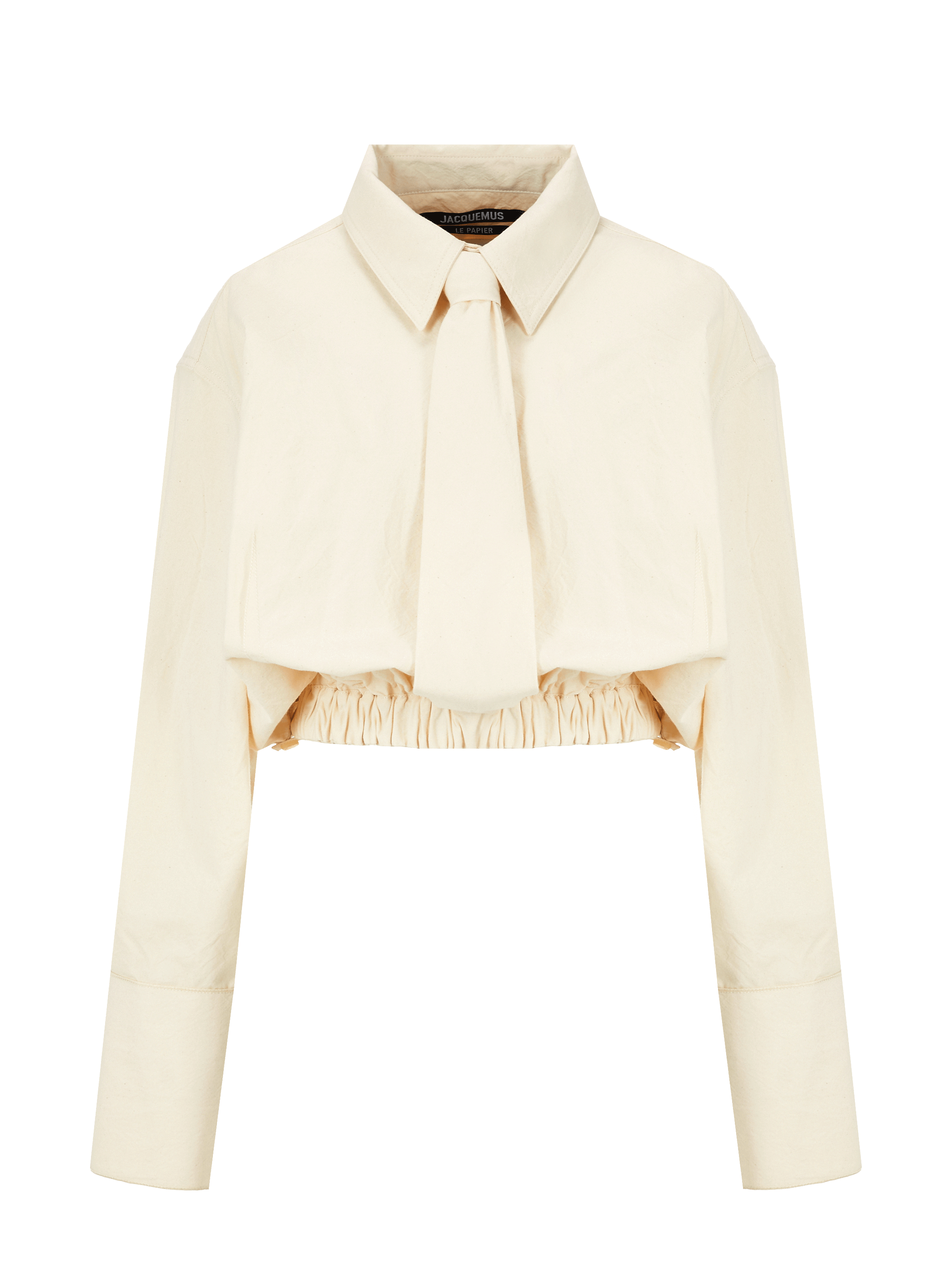 La chemise Cravate en coton