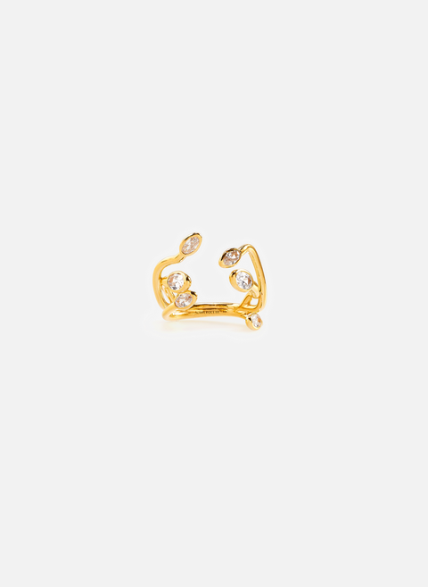 Rush-Ring aus vergoldetem Silber Golden ALAN CROCETTI 