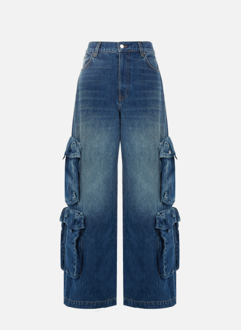 Baggy cargo jeans BlueAMIRI 