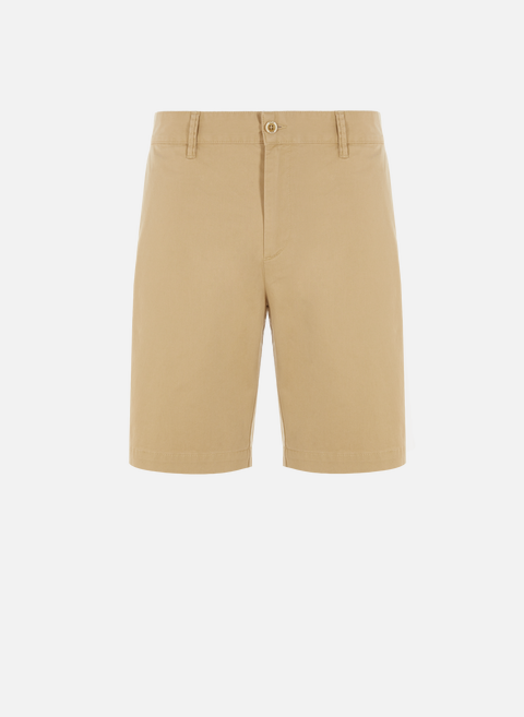 Cotton and linen shorts BeigeAIGLE 